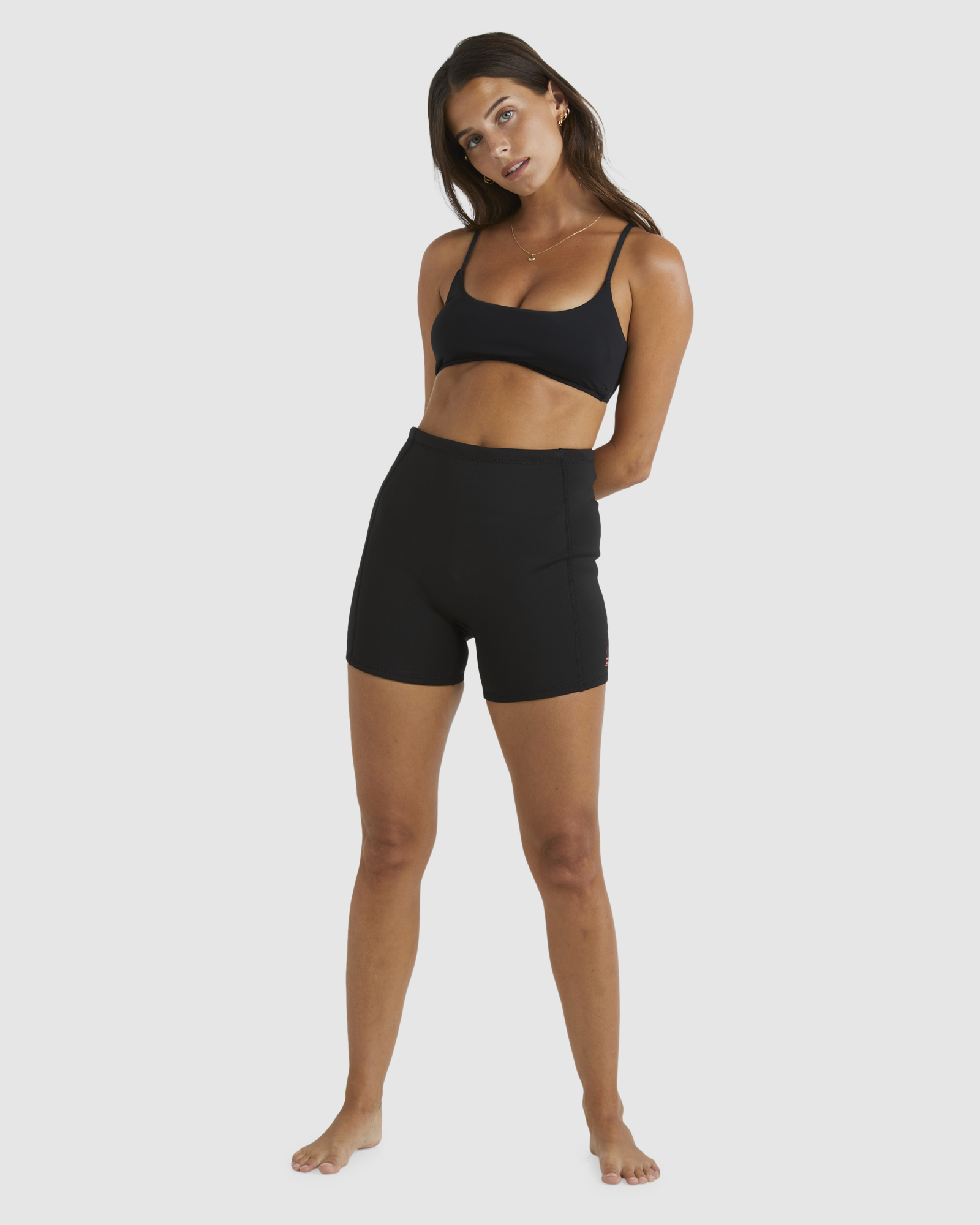 Billabong 1Mm Synergy Wetsuit Short Black SurfStitch