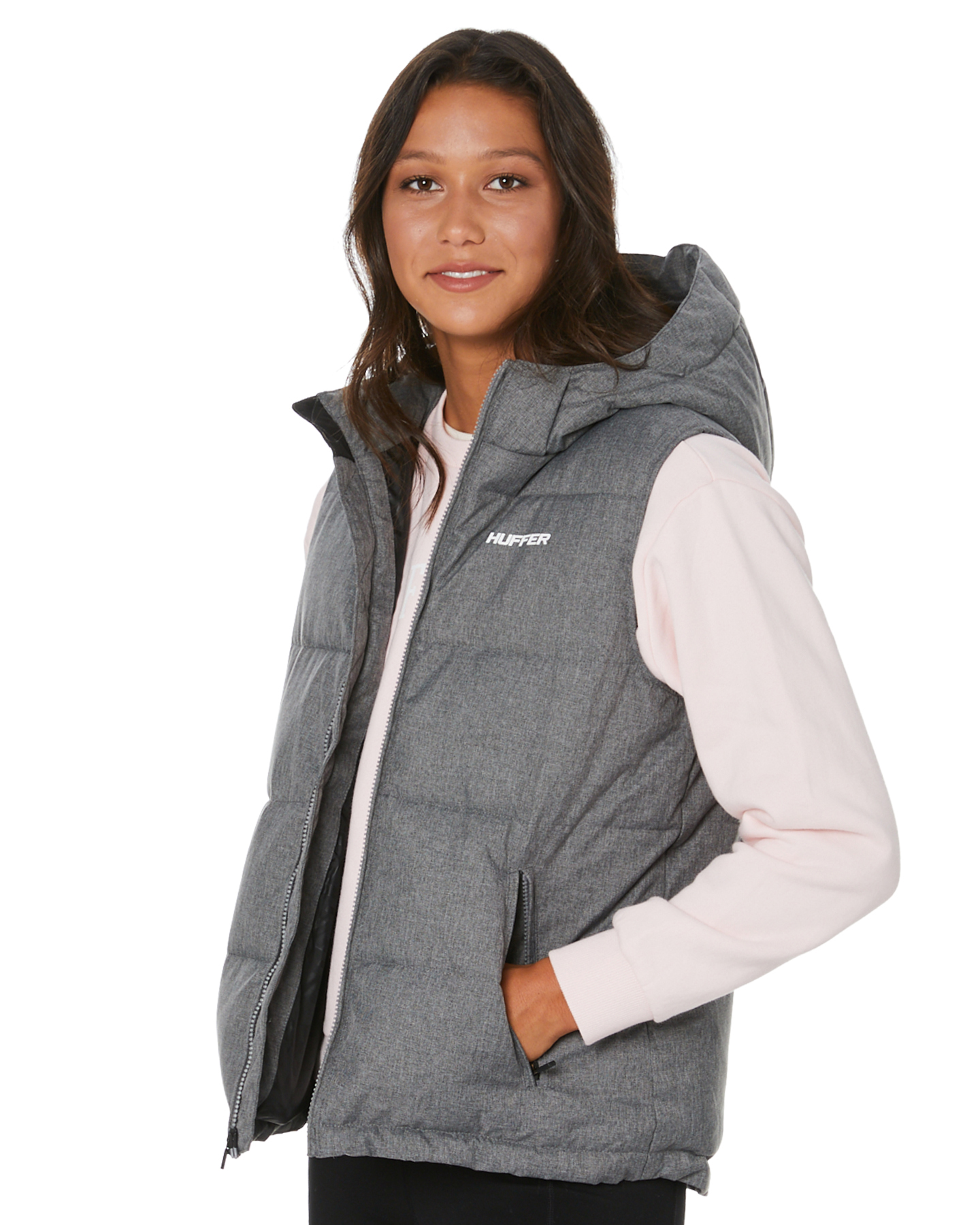 huffer down vest sale
