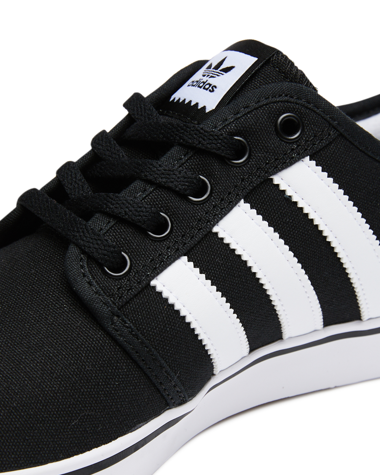 Adidas Womens Seeley Shoe - Black White | SurfStitch