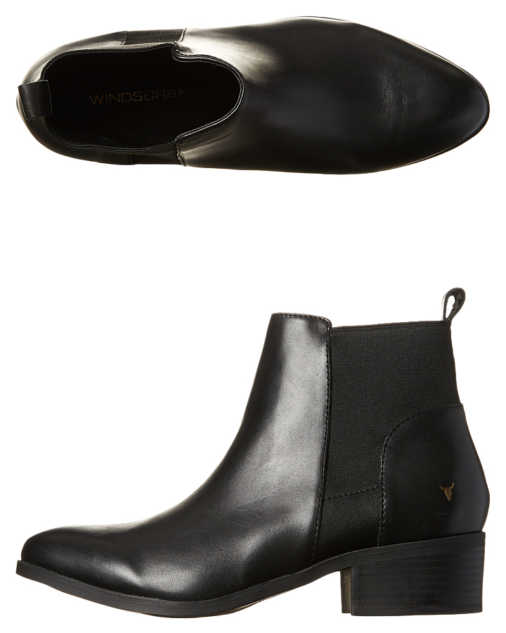 windsor smith metz black boot