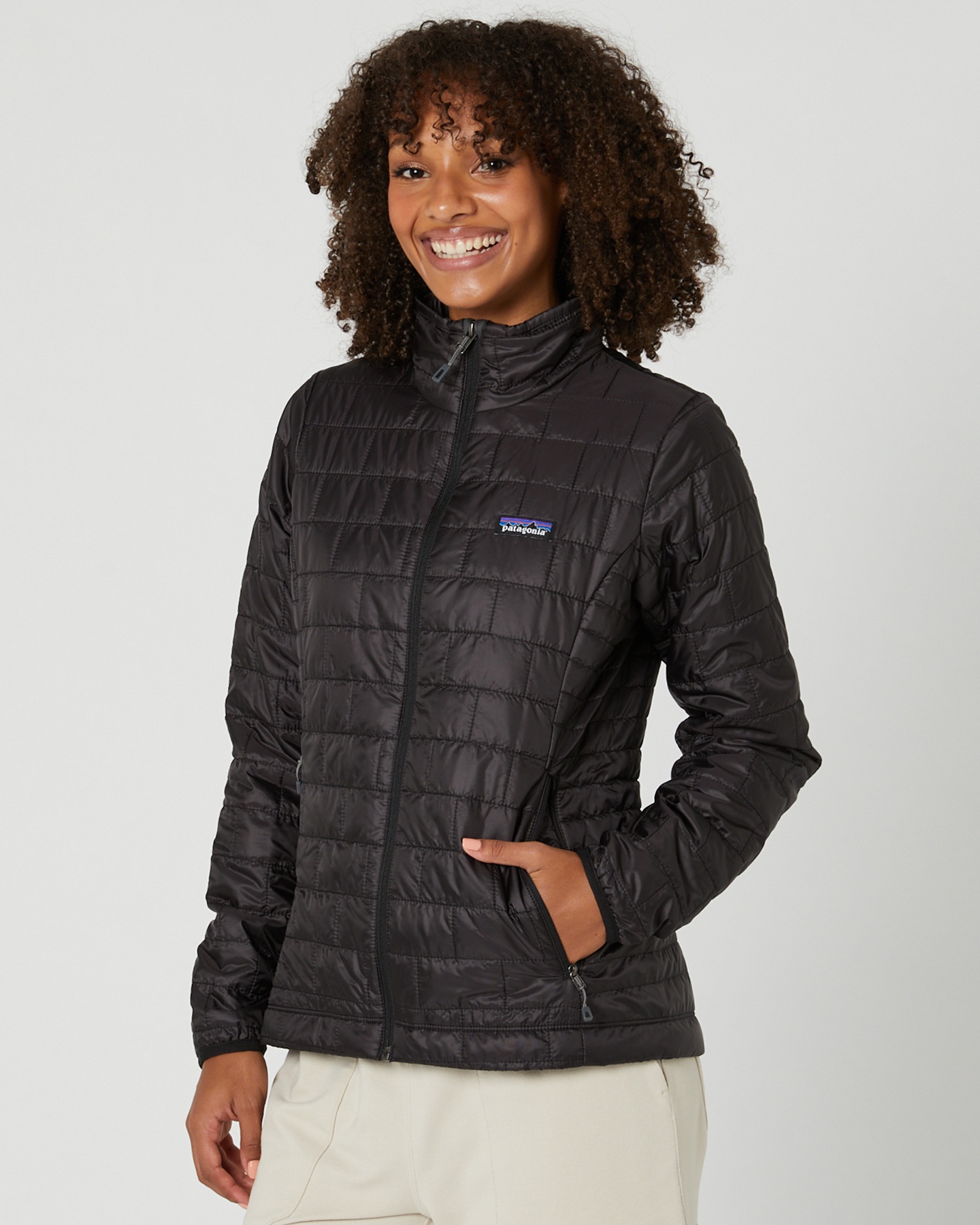 Patagonia jacket top with hood womens
