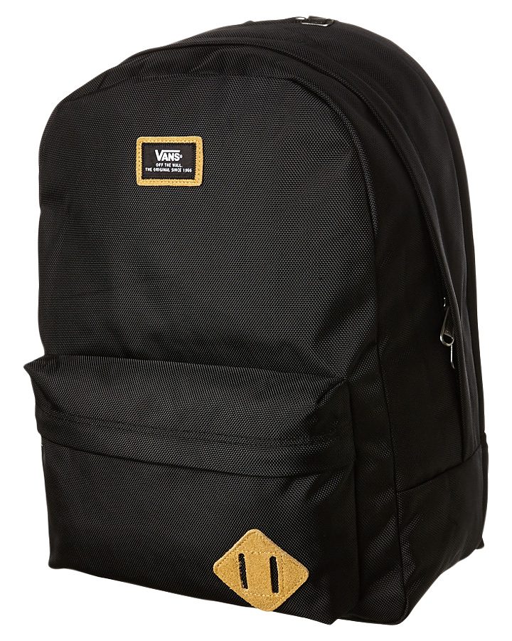 vans old skool plus backpack black