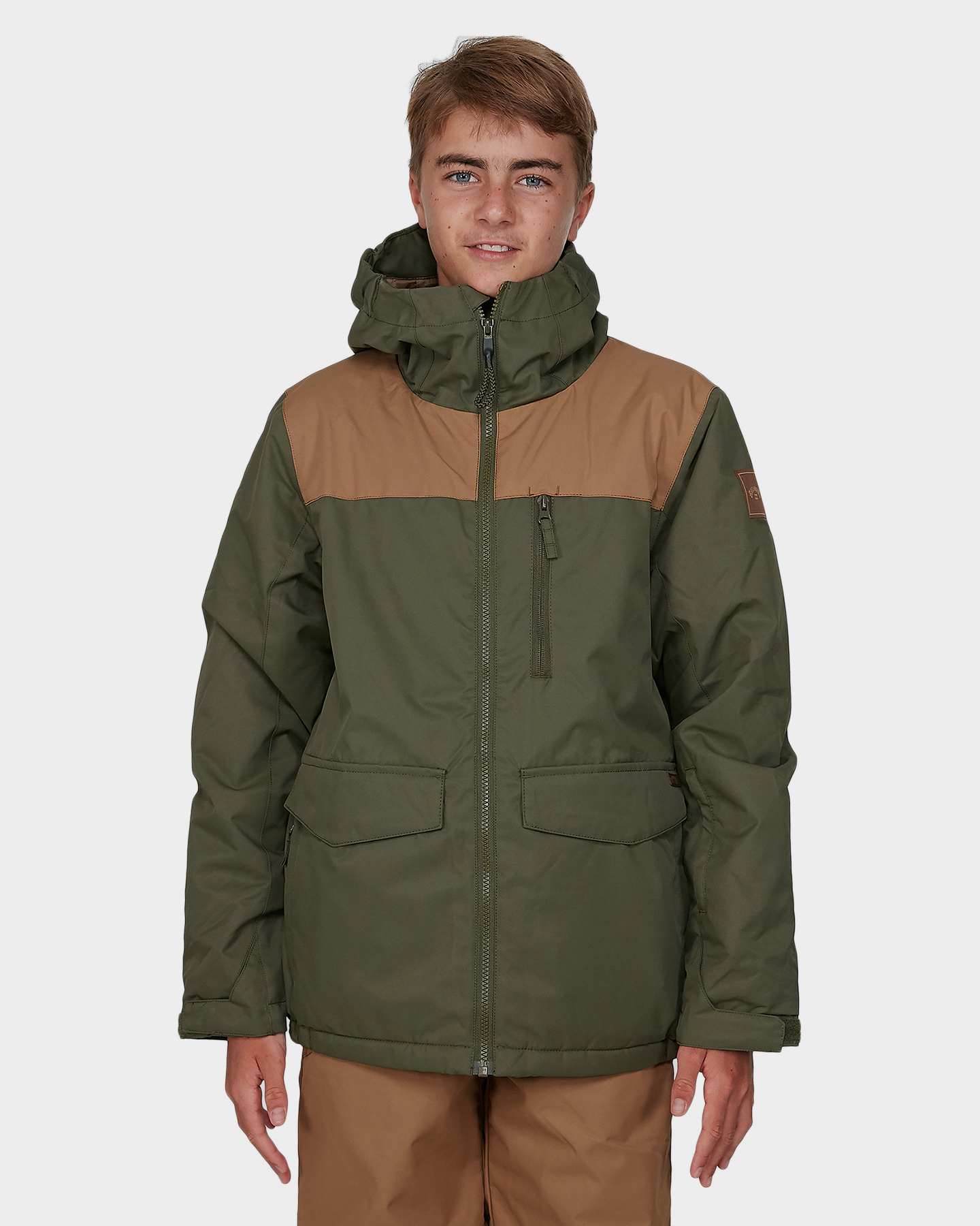 Billabong All Day Boys Jkt Olive SurfStitch