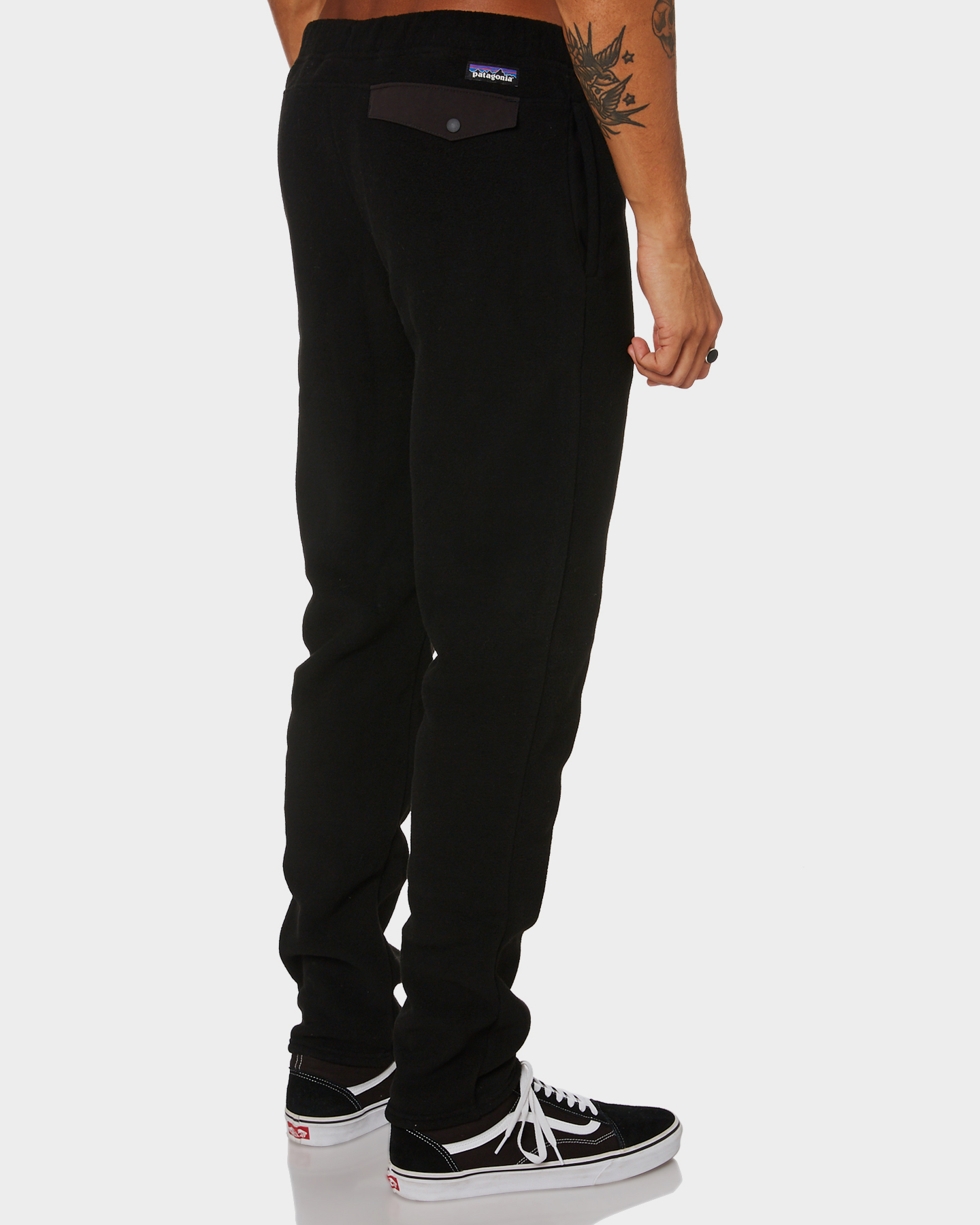 Patagonia Lightweight Synchilla Snap T Mens Pants Black SurfStitch
