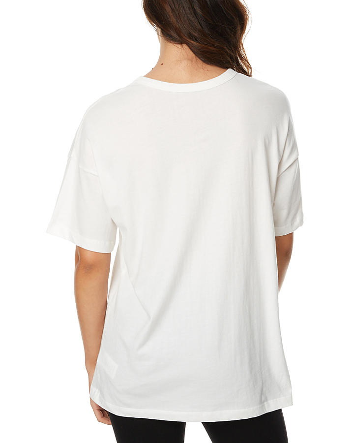 Camilla And Marc London Womens Multi Logo Tee - White | SurfStitch