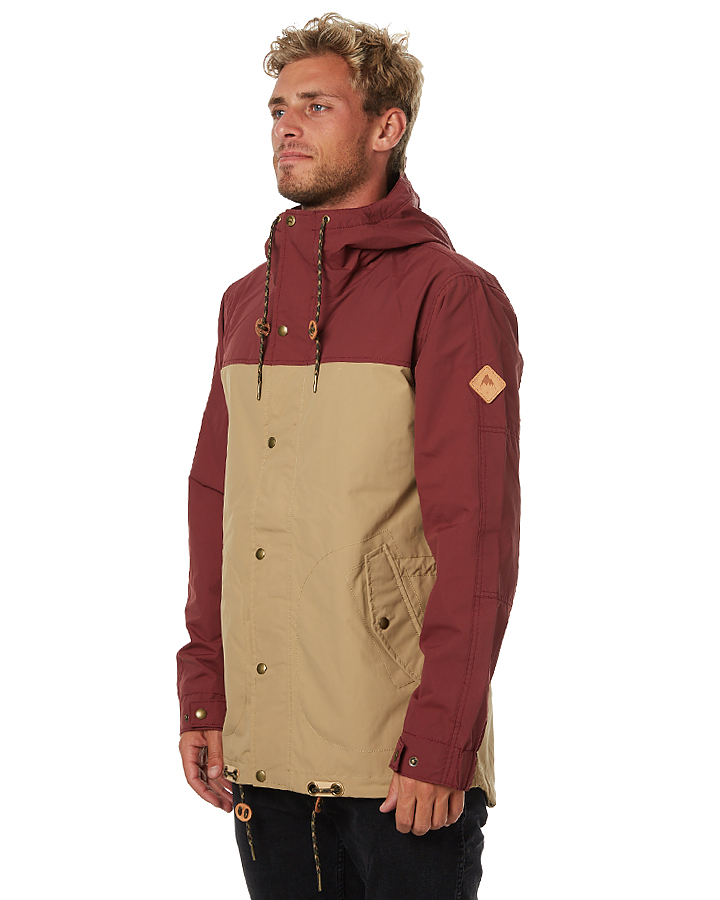 Burton Notch Mens Jacket Rojo Kelp SurfStitch