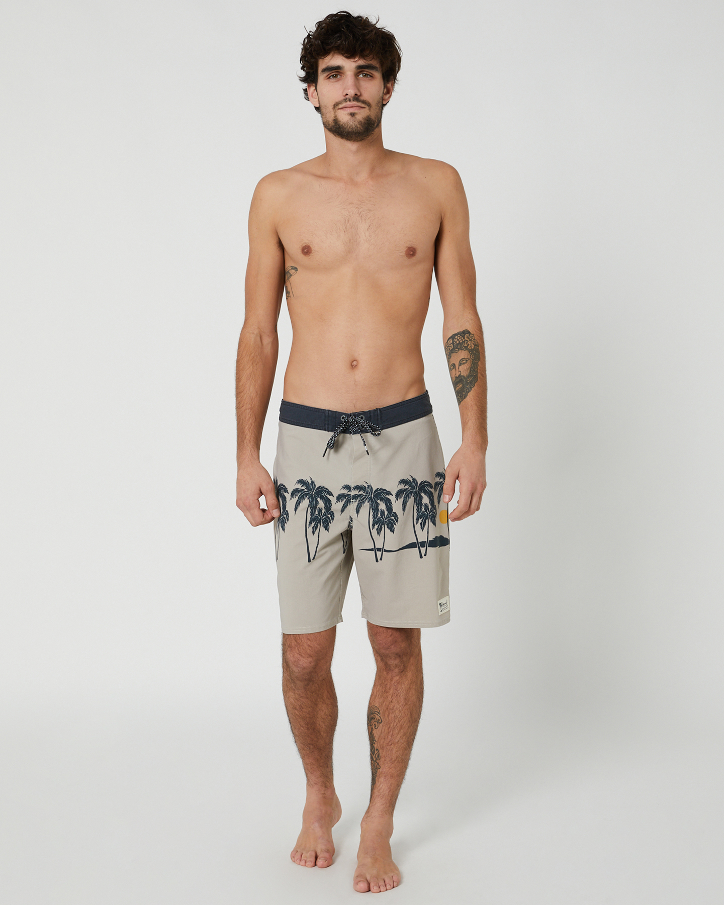 Rip Curl Mirage Mod Tropics Mens Boardshort - Khaki | SurfStitch