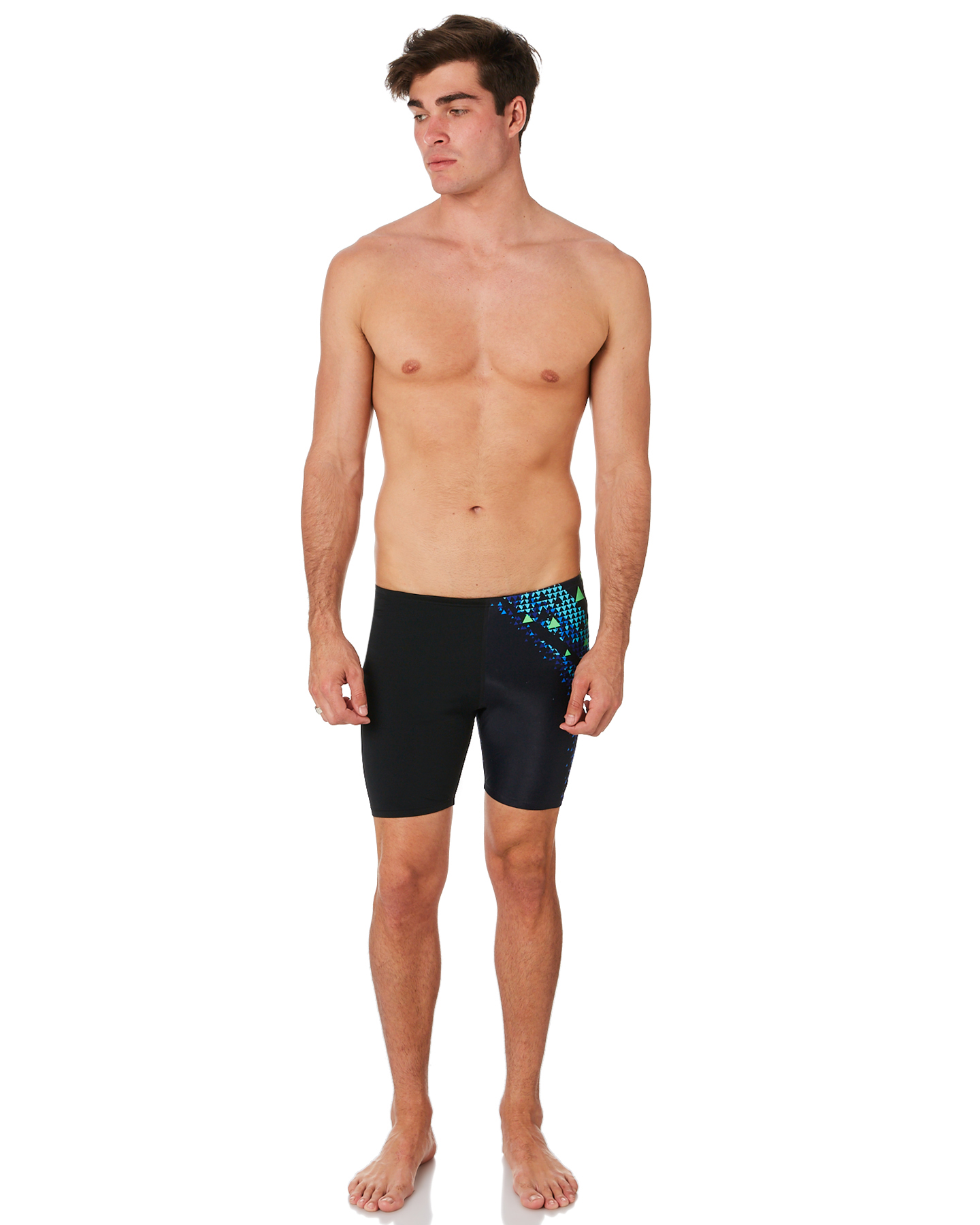 Zoggs Energy Mid Jammer - Navy Multi | SurfStitch