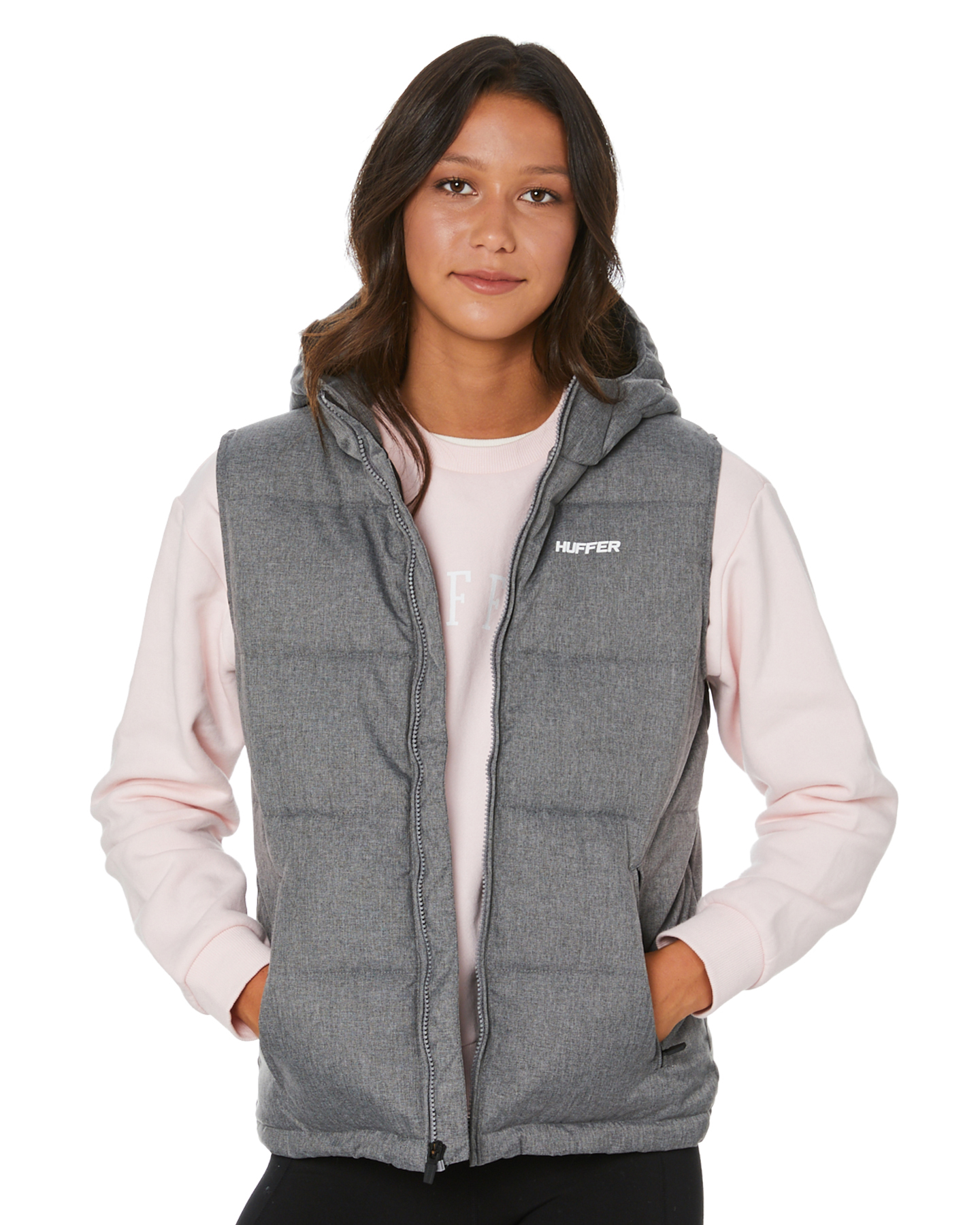 huffer down vest sale