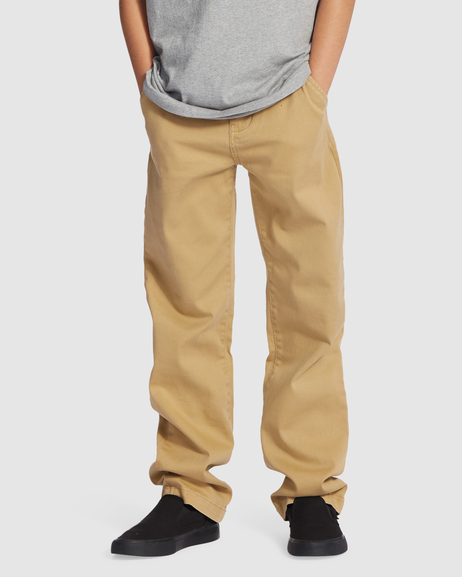 Dc Shoes Youth Worker Relaxed Chino Pant - Incense | SurfStitch