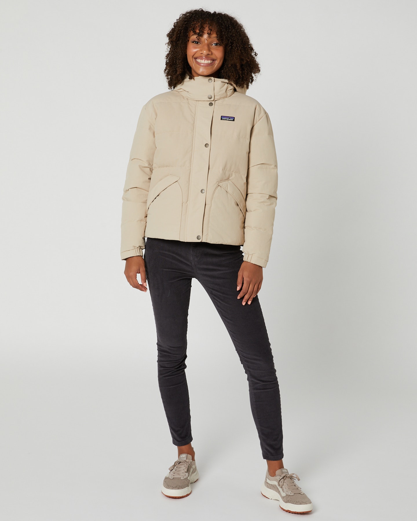 Patagonia Womens Downdrift Jacket - Oar Tan