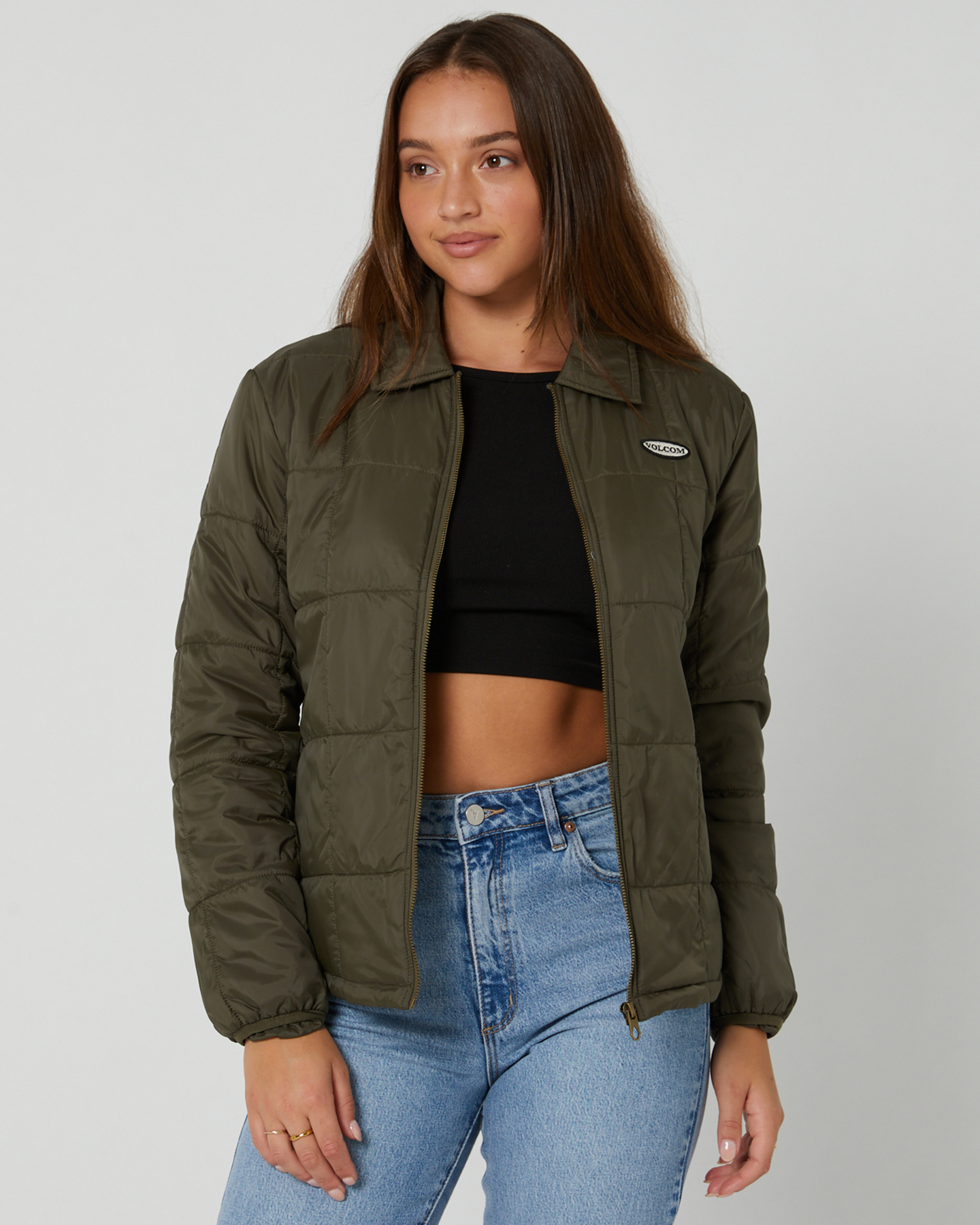 Volcom This That Them Jacket - Military | SurfStitch