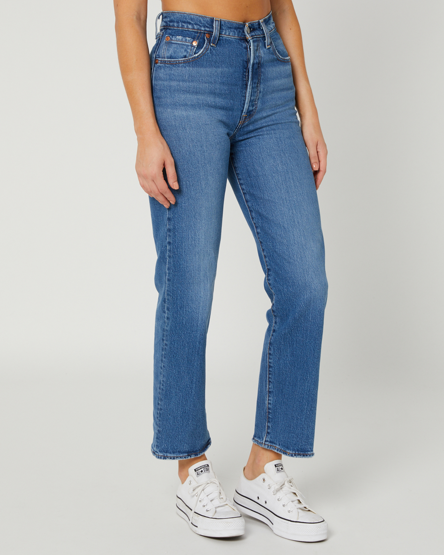 Levi's Ribcage Straight Ankle Jean - Jazz Jive Together | SurfStitch