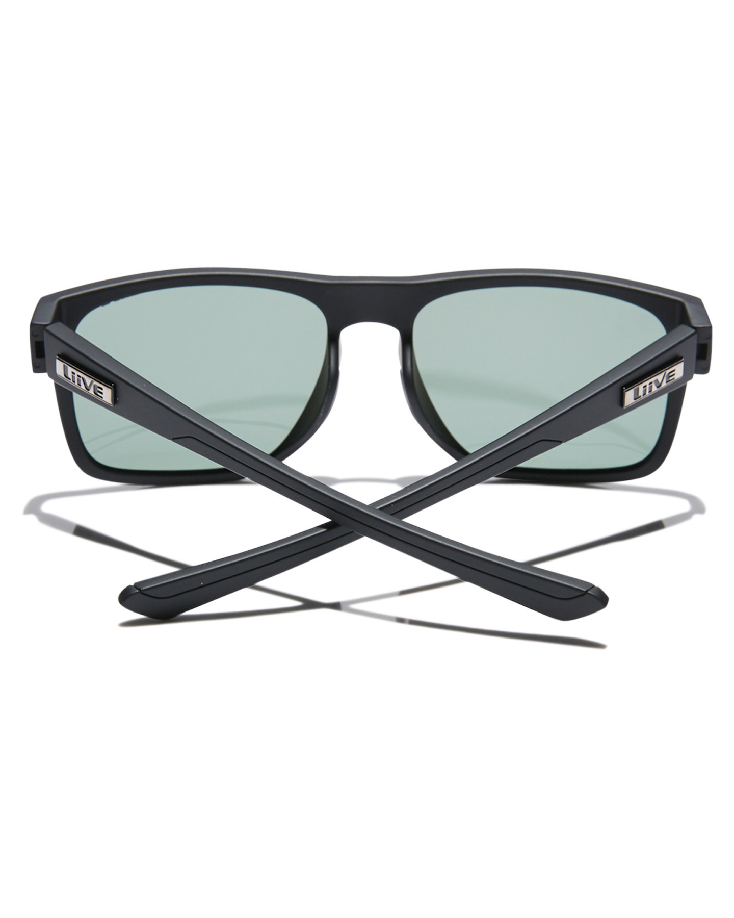 Liive Vision Gauge Polarised Sunglasses - Matte Black | SurfStitch