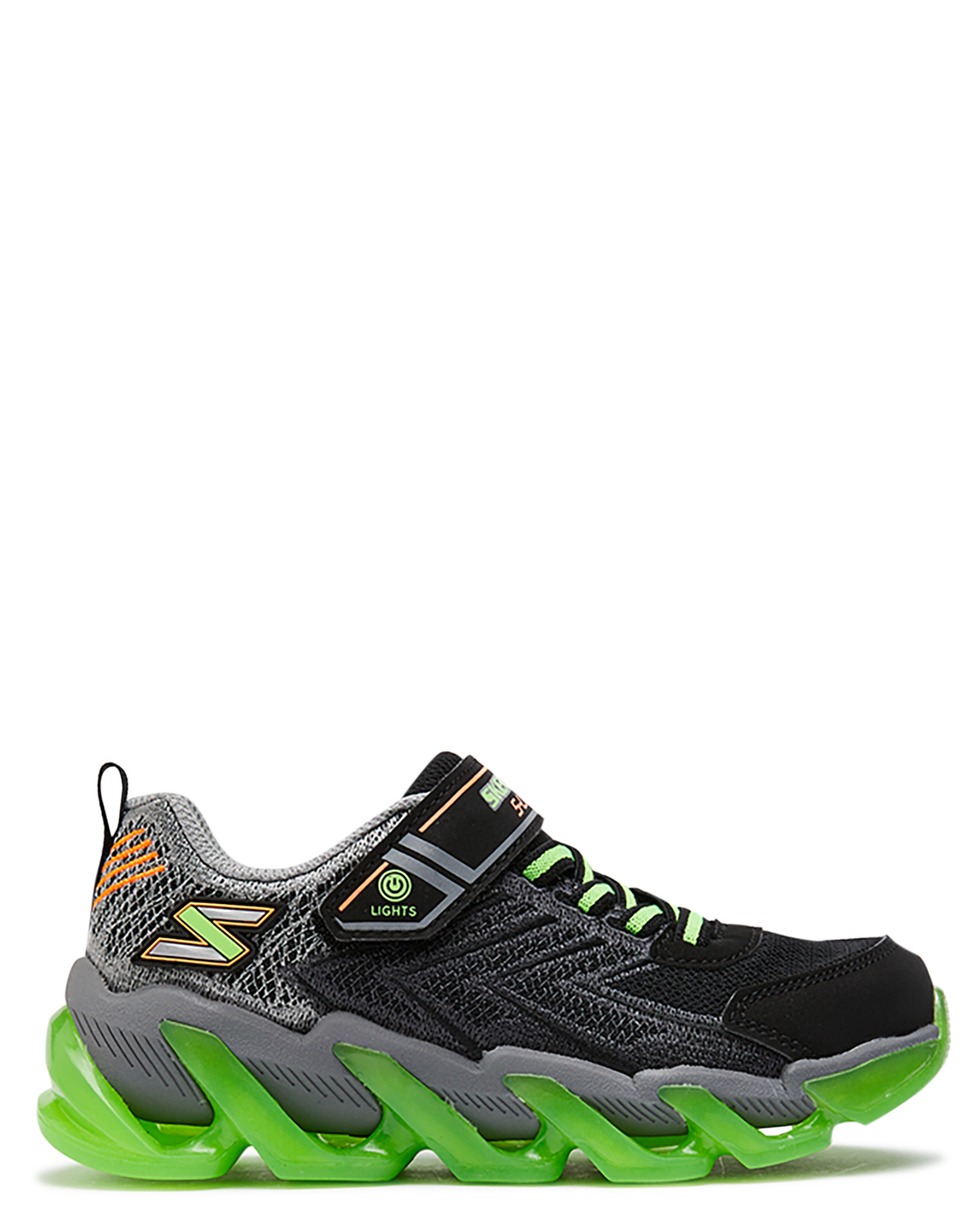 Skechers Boys Mega Shoe- Youth - Black Lime | SurfStitch