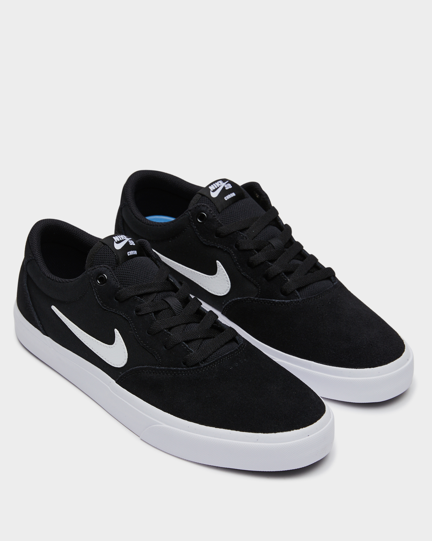 Nike Sb Chron Solarsoft - Black White | SurfStitch