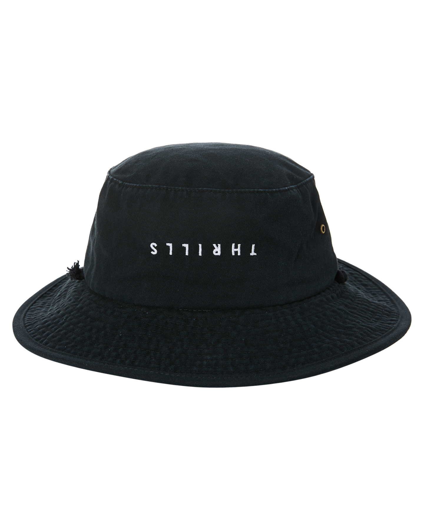 Thrills Palm Embro Boonie Hat - Black | SurfStitch