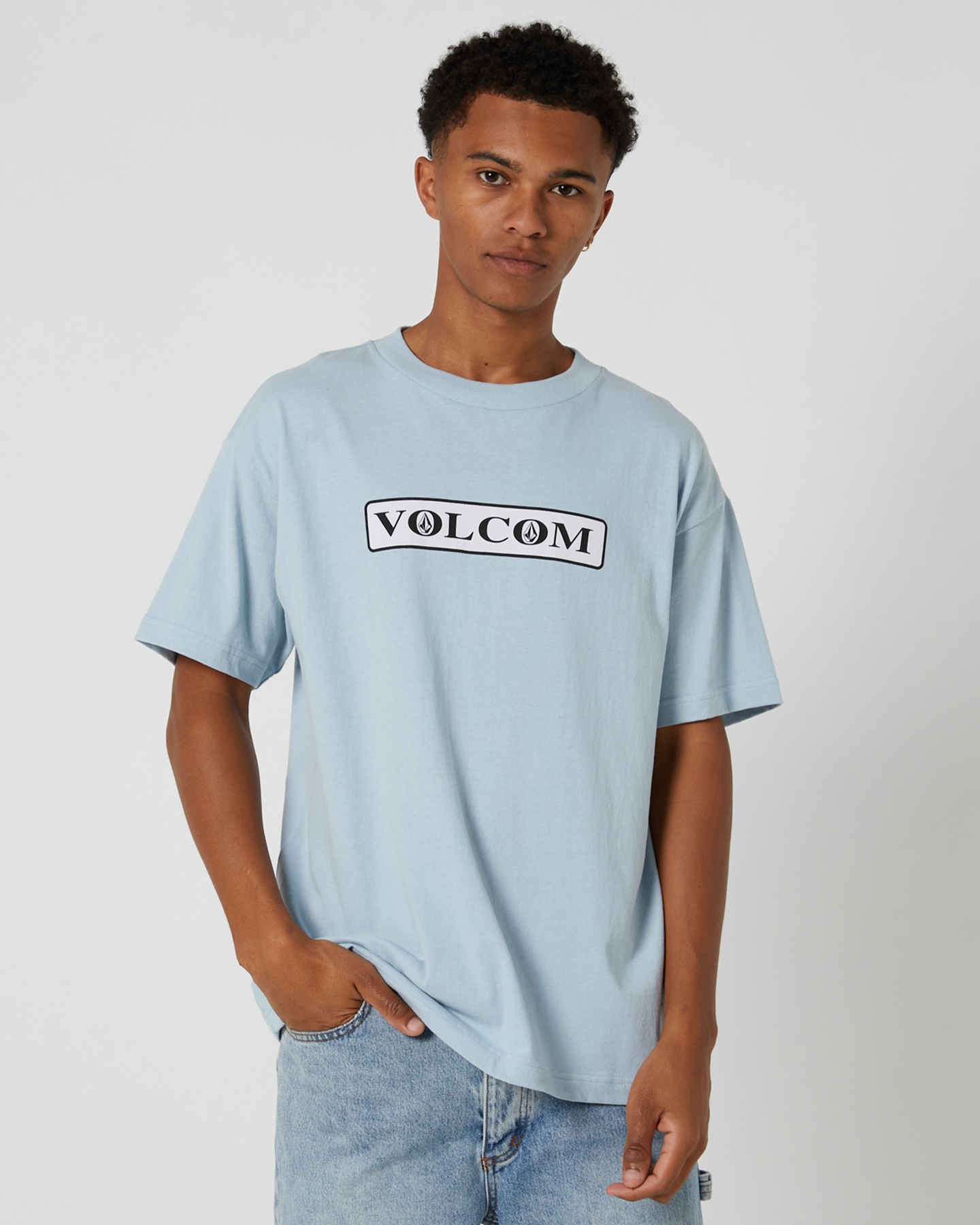 Volcom Volcom Entertainment Stone X2 Short Sleeve Tee Celestial Blue SurfStitch