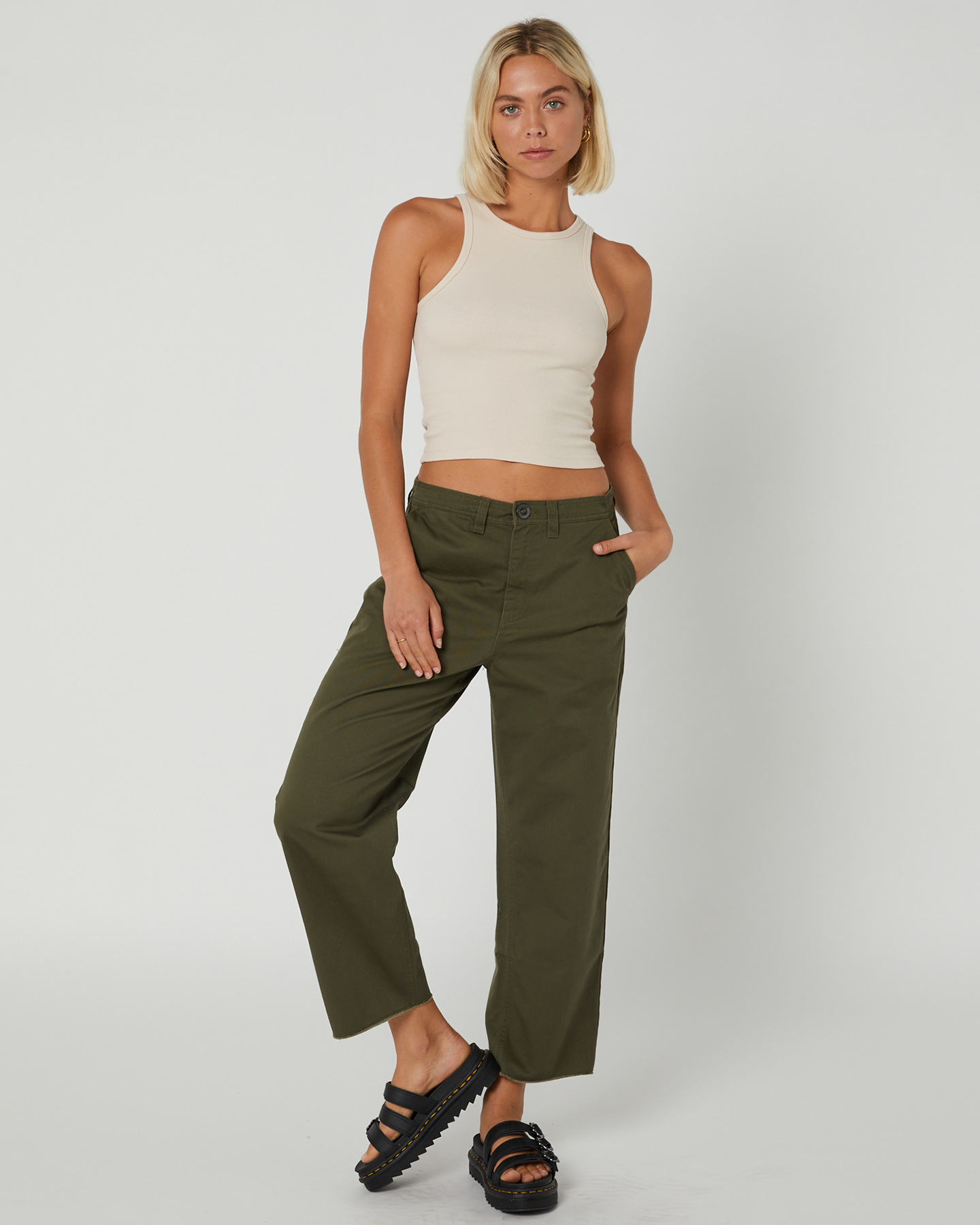 Volcom Thisthatthem Skate Pant - Military | SurfStitch