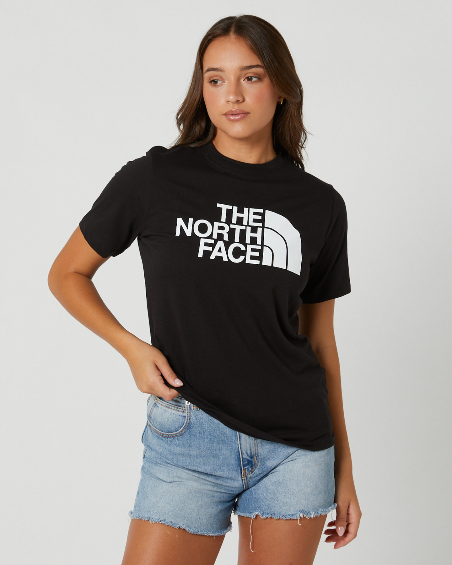 The North Face Women\'s S/S Half Dome Tee - Tnf Black Tnf White | SurfStitch