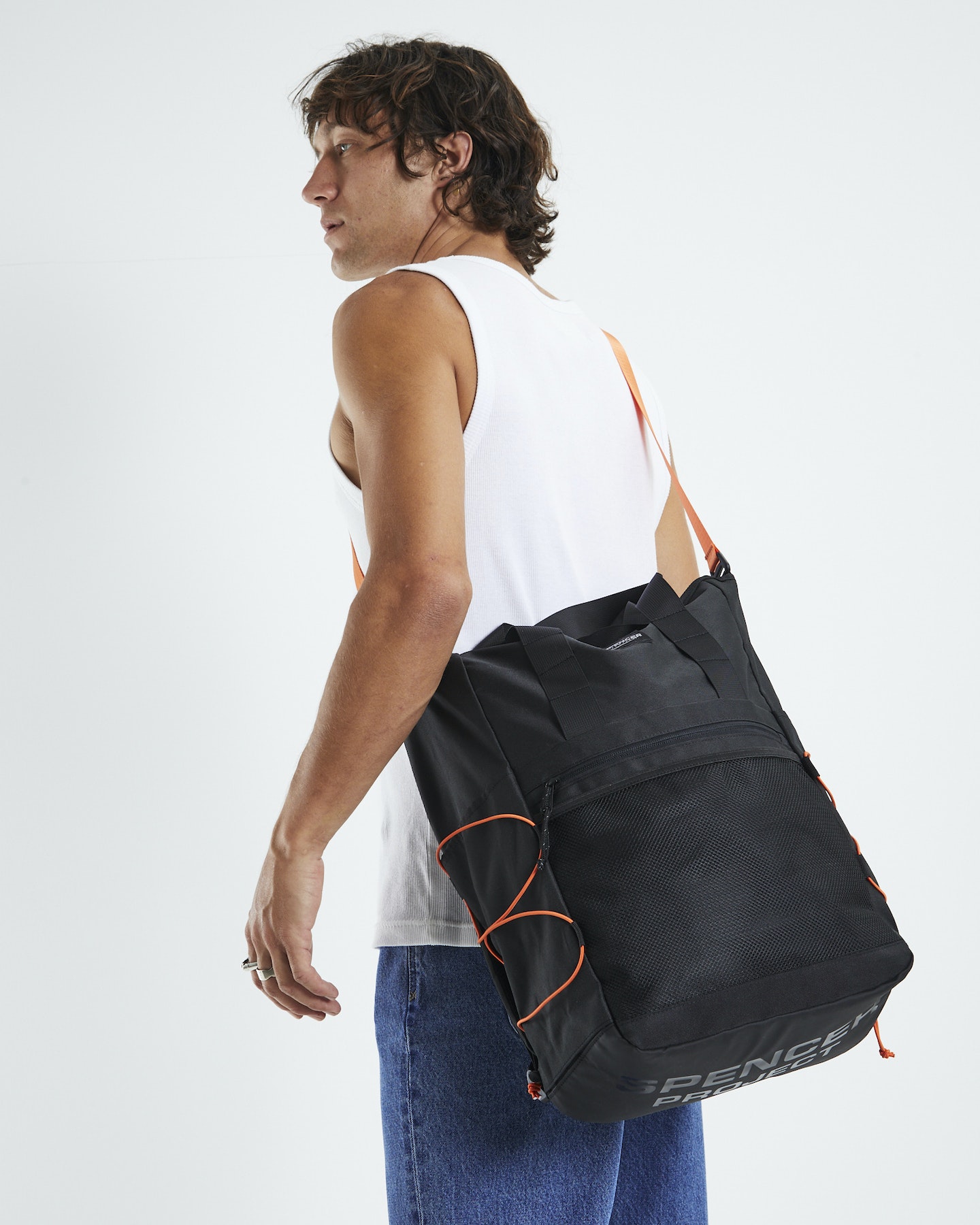 Spencer Project Burnside Hybrid Tote/Backpack Black - Black | SurfStitch
