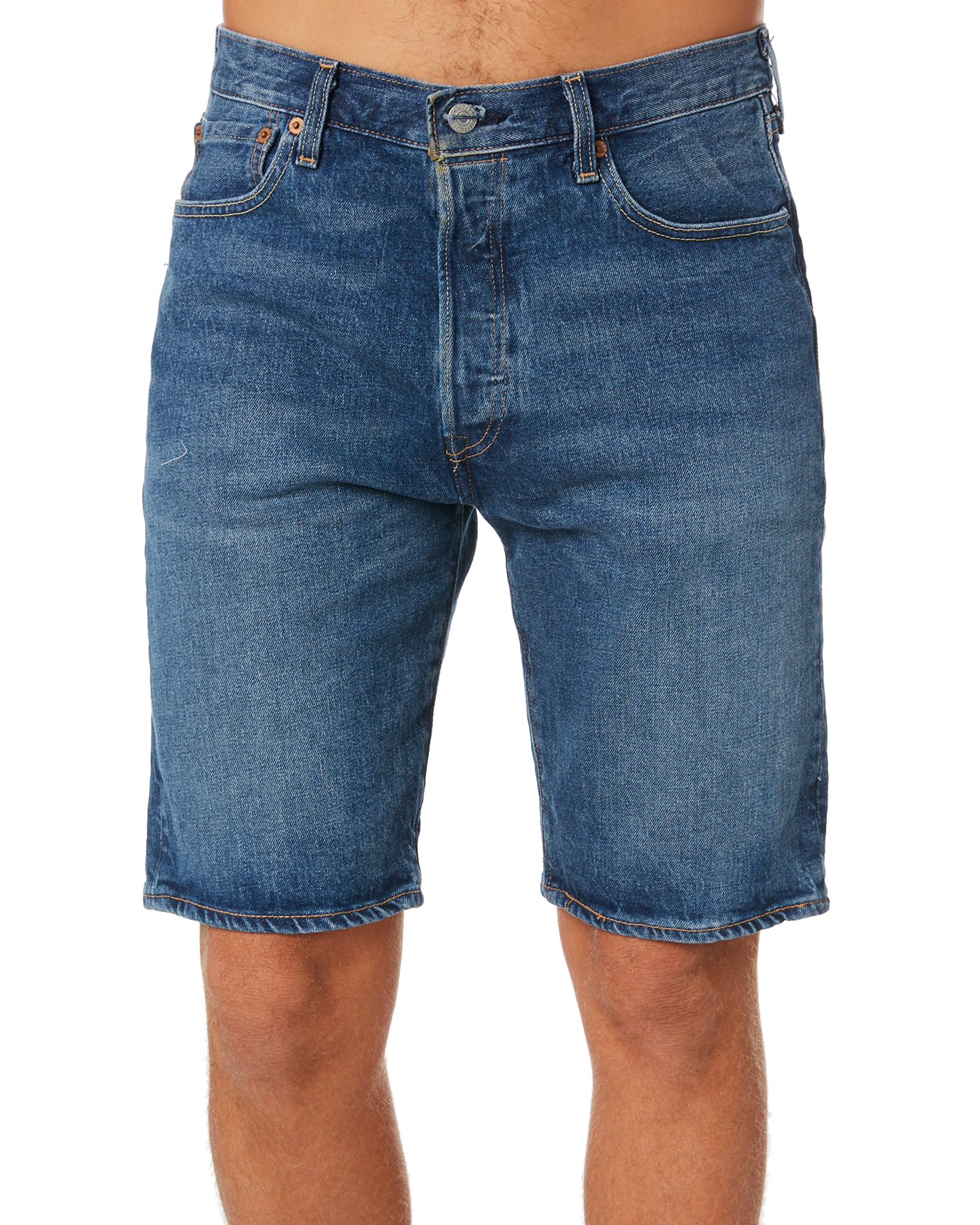levis 501 blue explorer shorts