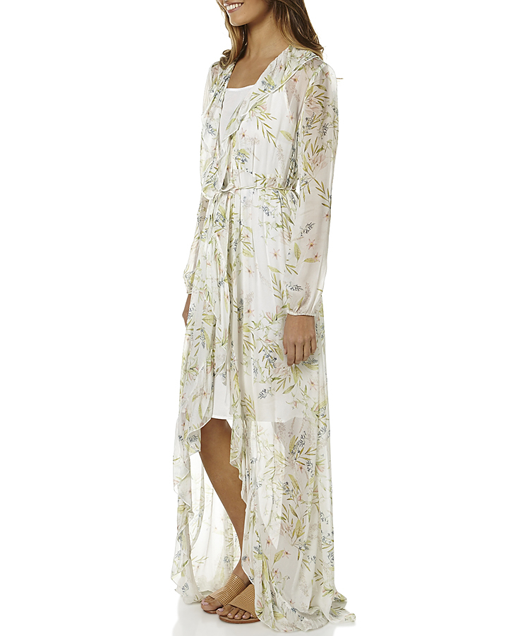 Ministry Of Style New Romantic Womens Maxi Wrap Dress - Botanical | SurfStitch