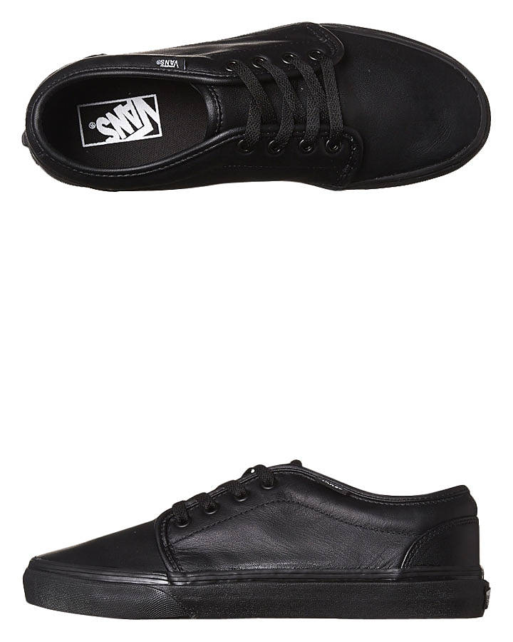mens leather vans