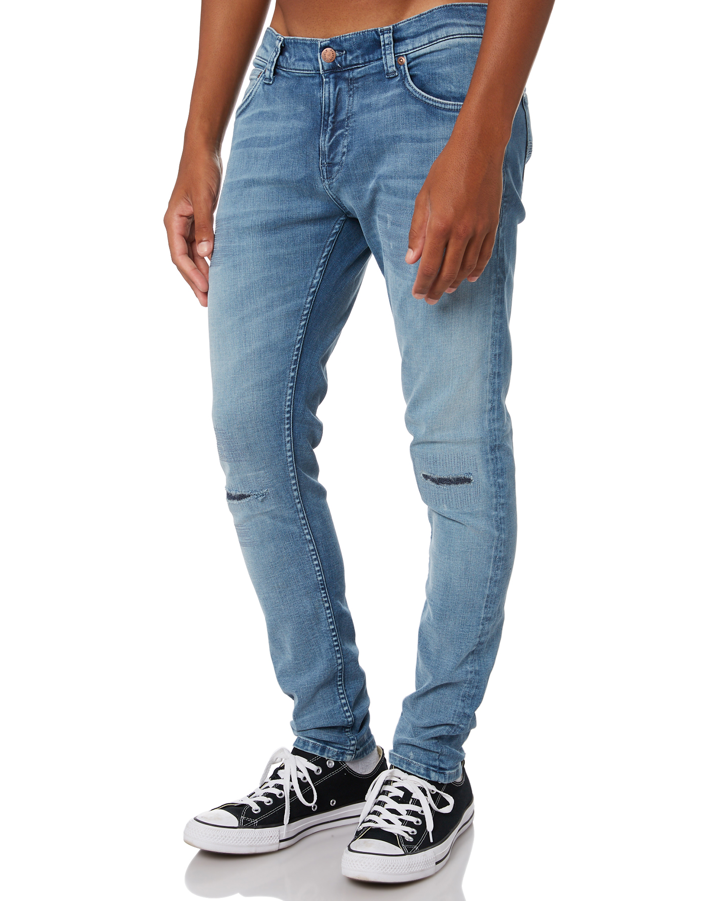 Nudie Jeans Co Tight Terry Mens Jean - Mended Ink | SurfStitch