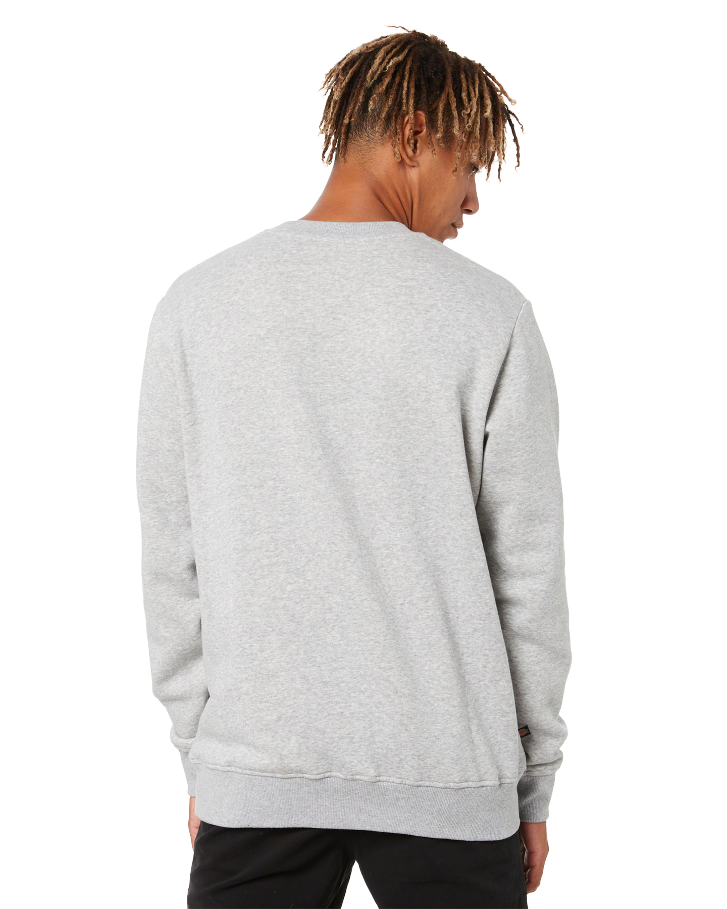 Dickies H.S Rockwood Mens Crew Neck Sweater - Grey Marle | SurfStitch