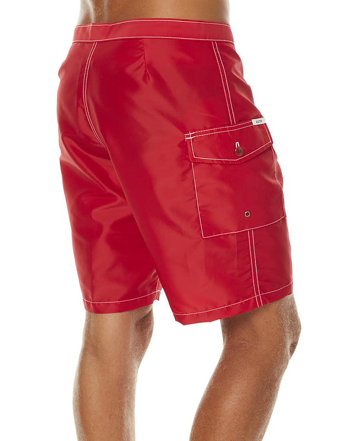 mens red dress shorts