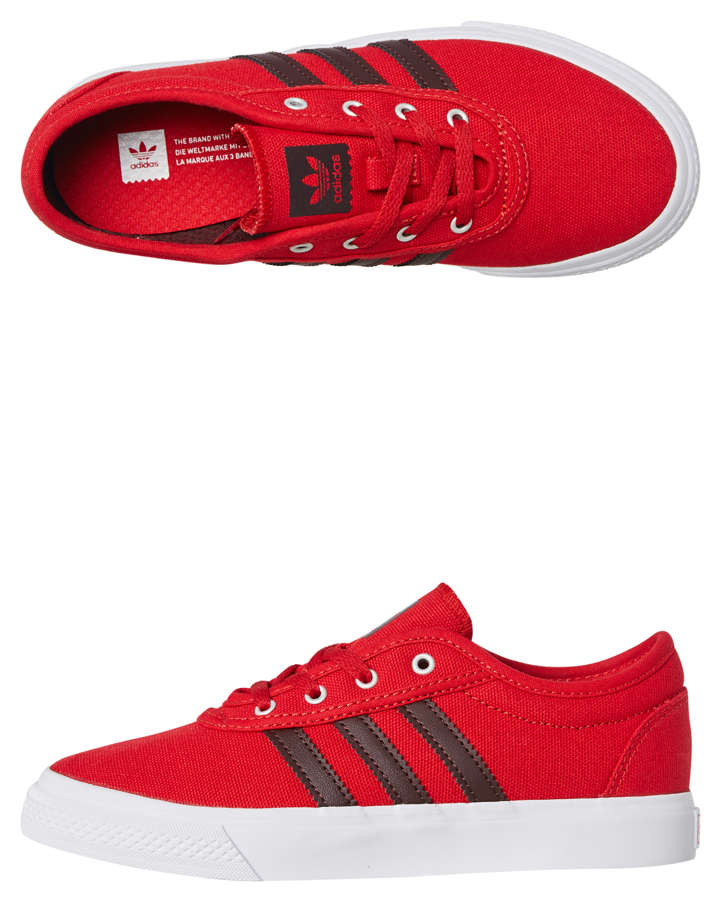 adidas red shoes boys