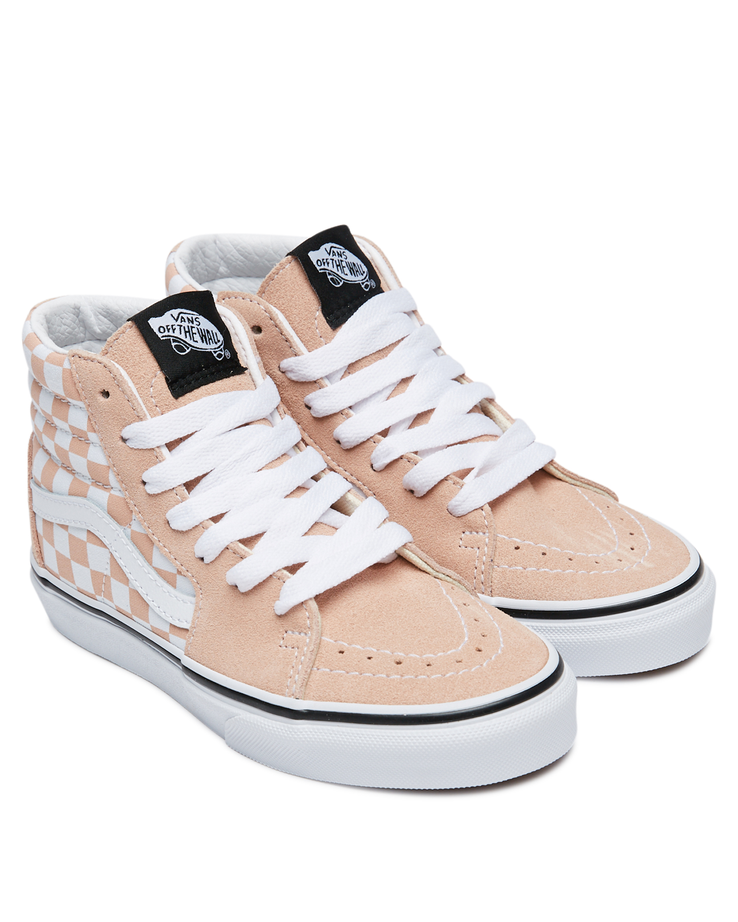 Vans Girls Sk8 Hi Checkerboard Shoe 