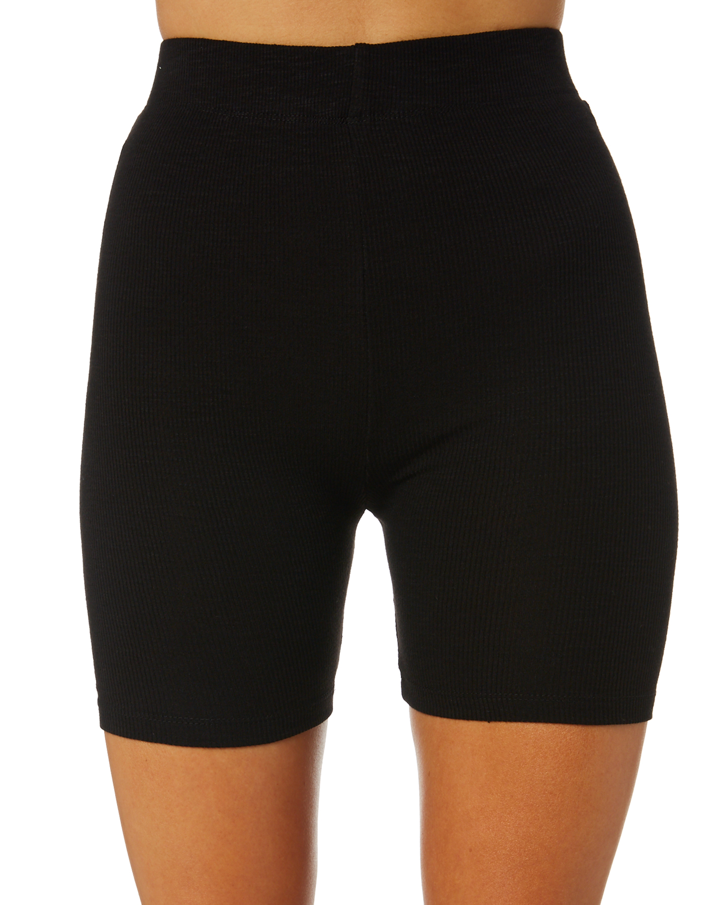 Sndys Koko Ribbed Bike Shorts - Black | SurfStitch
