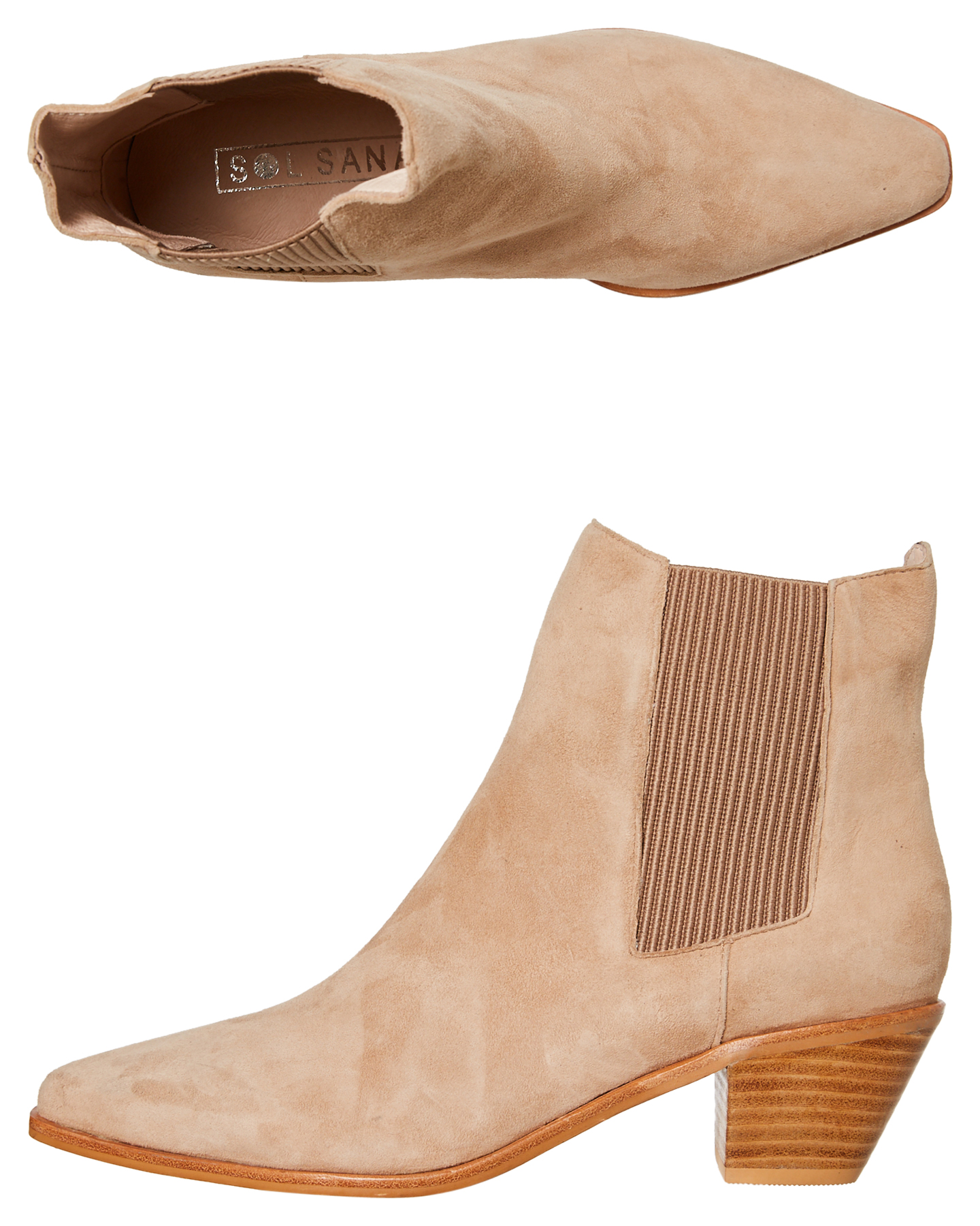 Sol Sana Womens Roger Boot - Stone Suede | SurfStitch