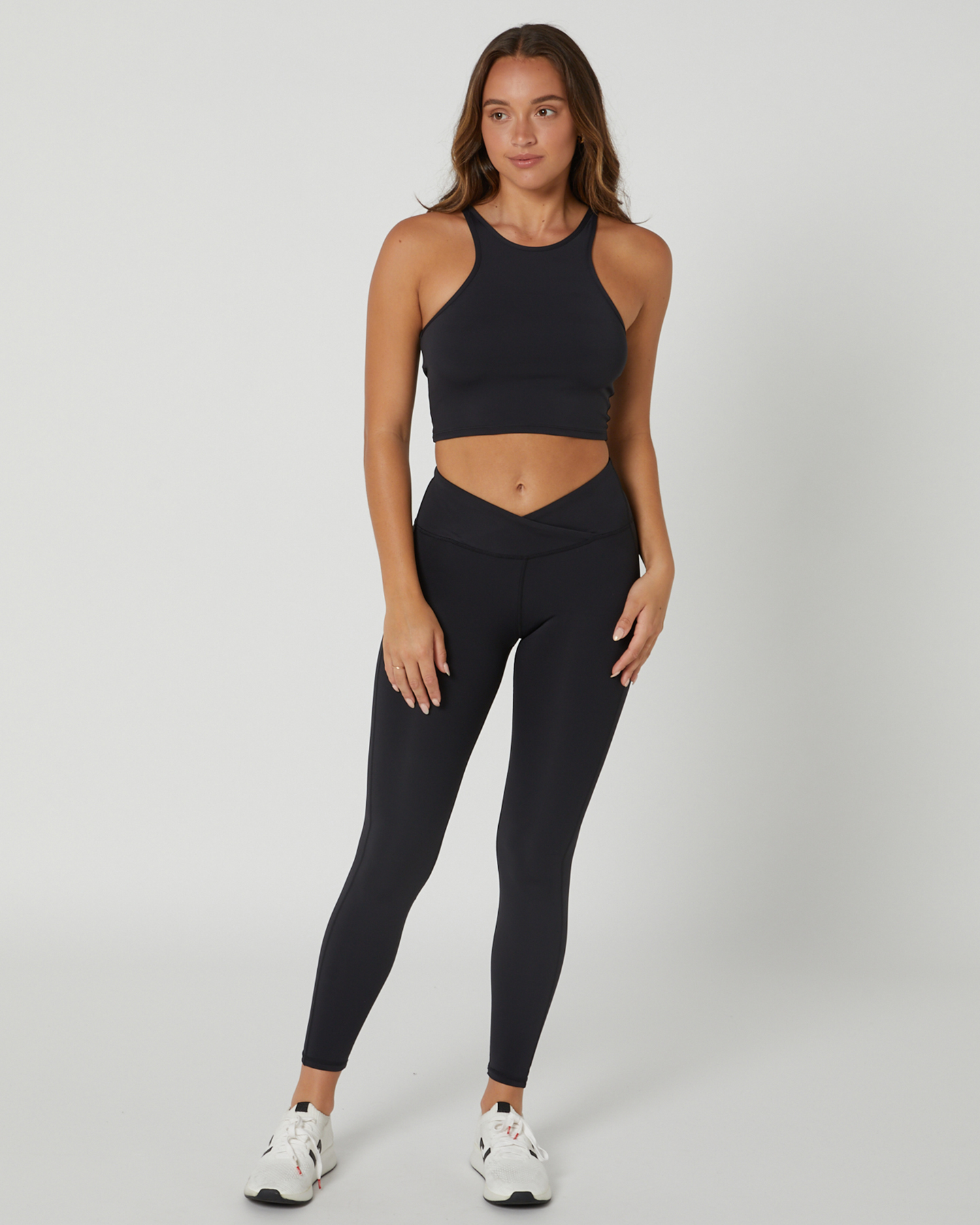 Swell Hype Workout Top - Black