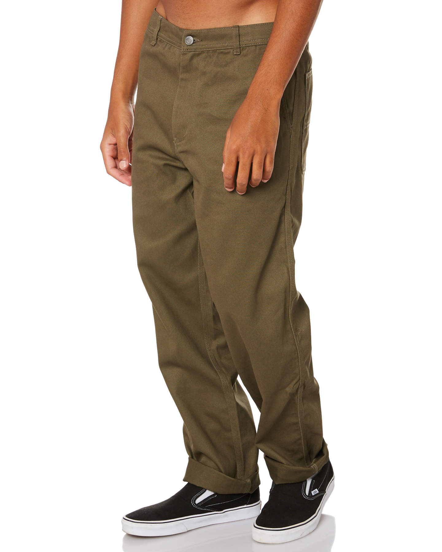 Huf Boyd Mens Pant - Olive | SurfStitch