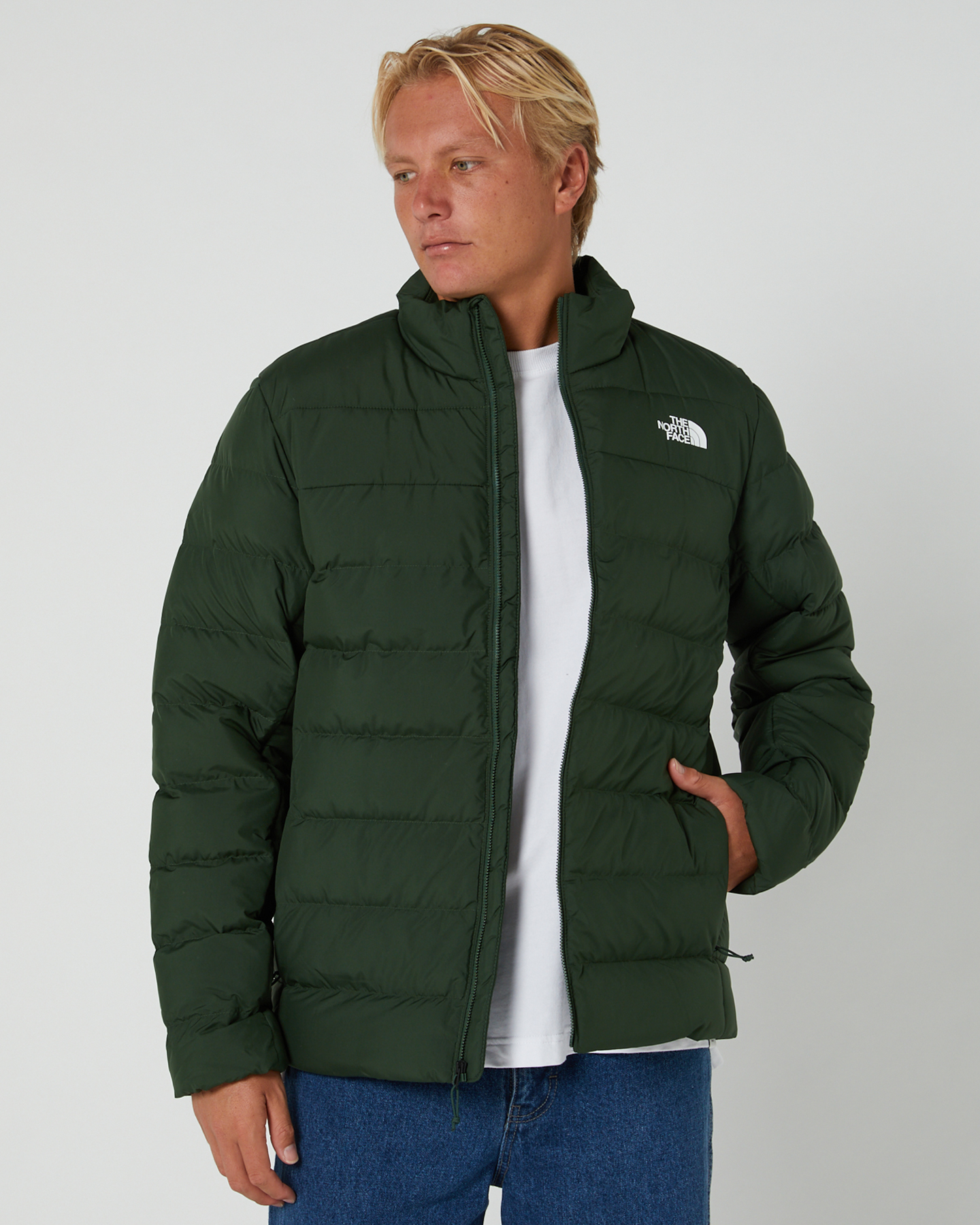 The North Face Mens Aconcagua 3 Jacket - Pine Needle | SurfStitch