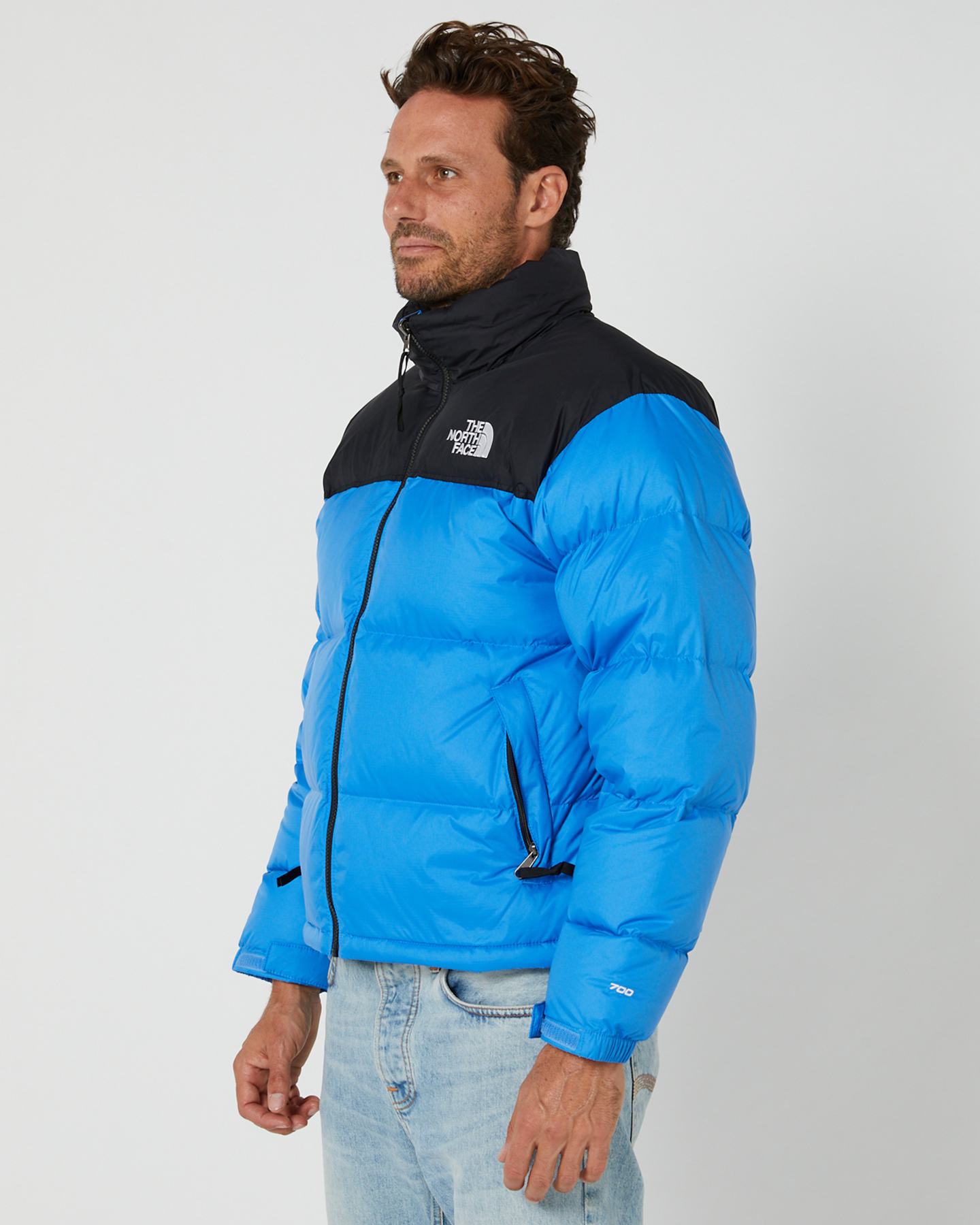 The North Face Mens 96 Retro Nuptse Jacket - Blue | SurfStitch