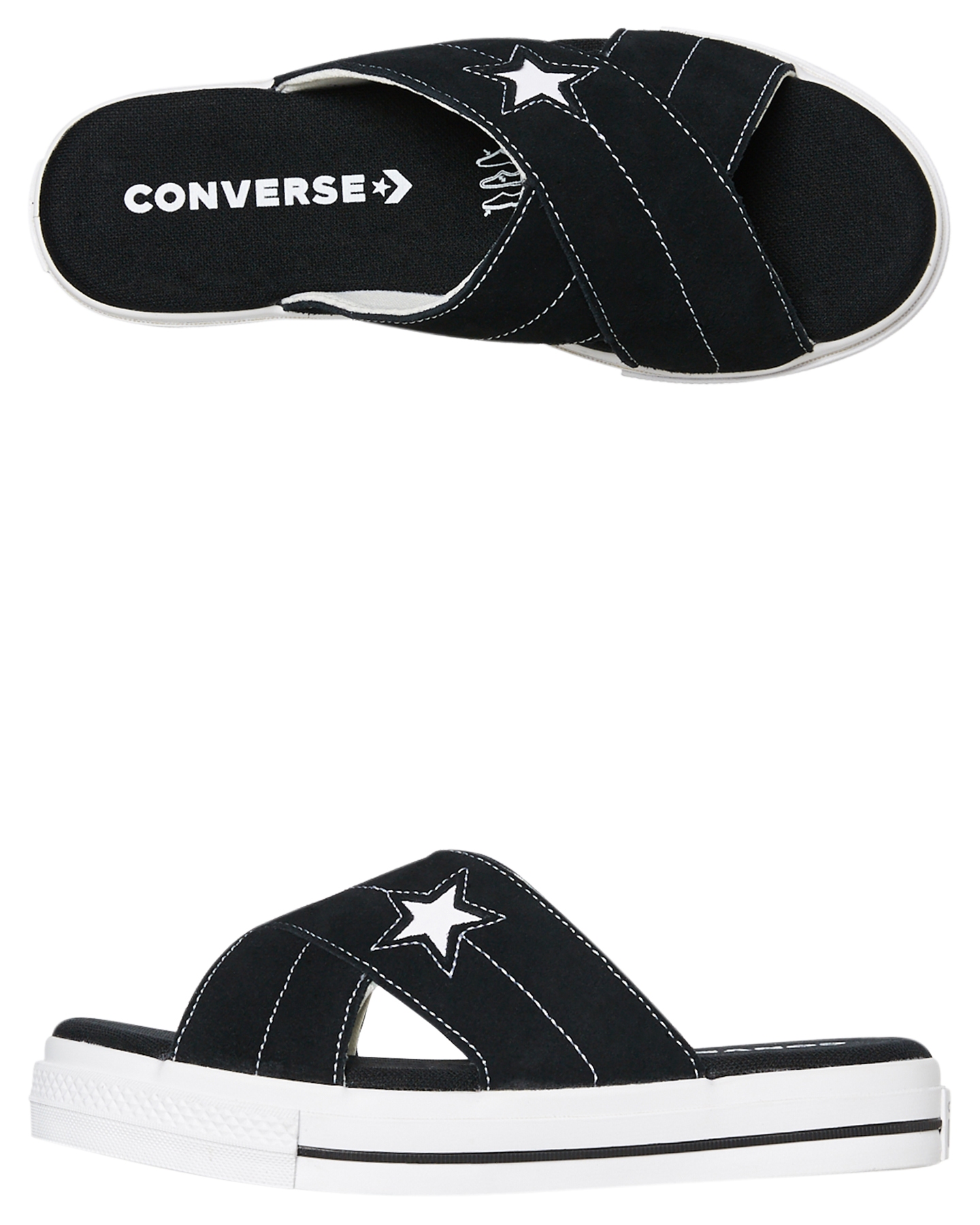converse one star flip flops