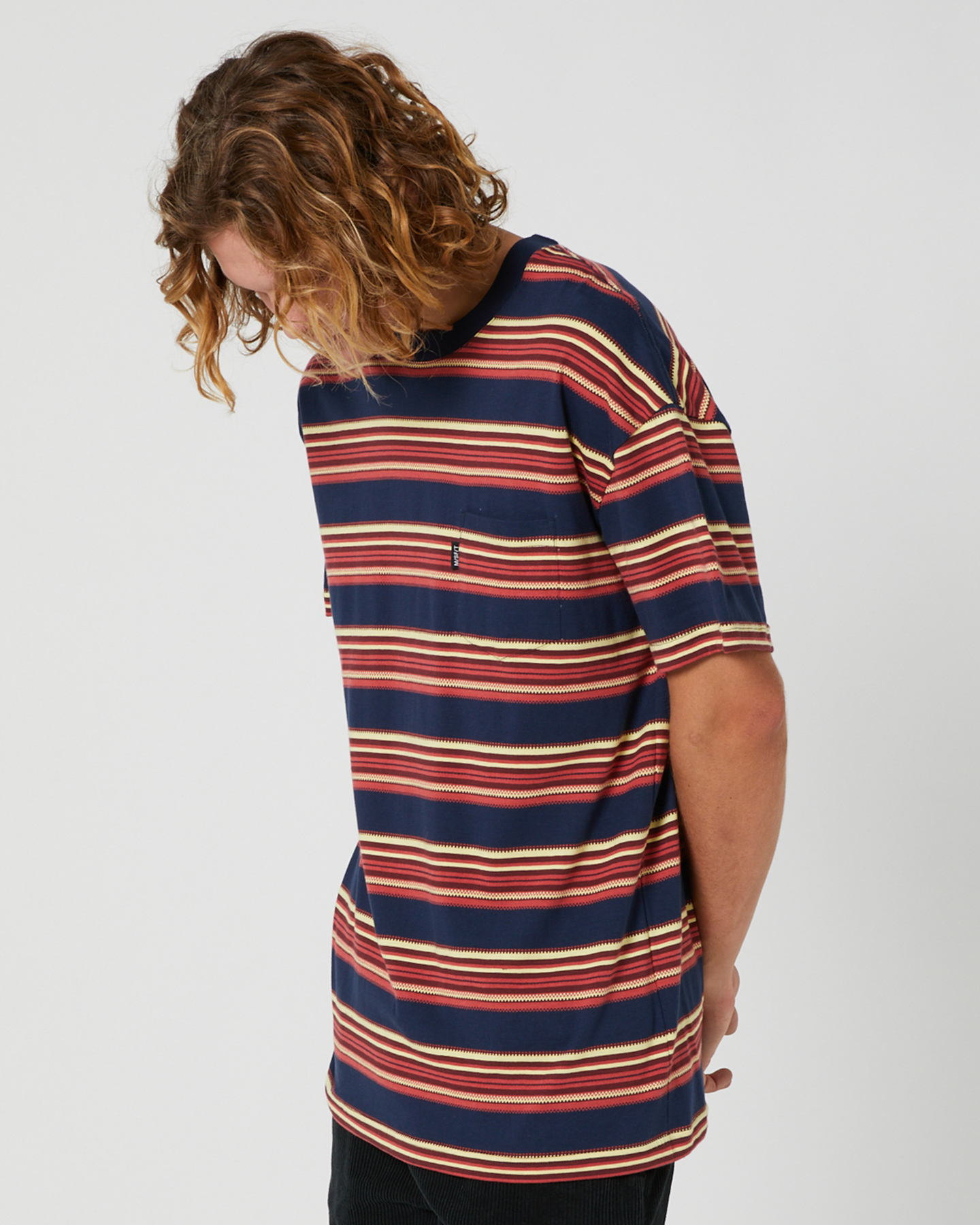 Misfit Grudge Against Mens Ss Tee - Navy | SurfStitch