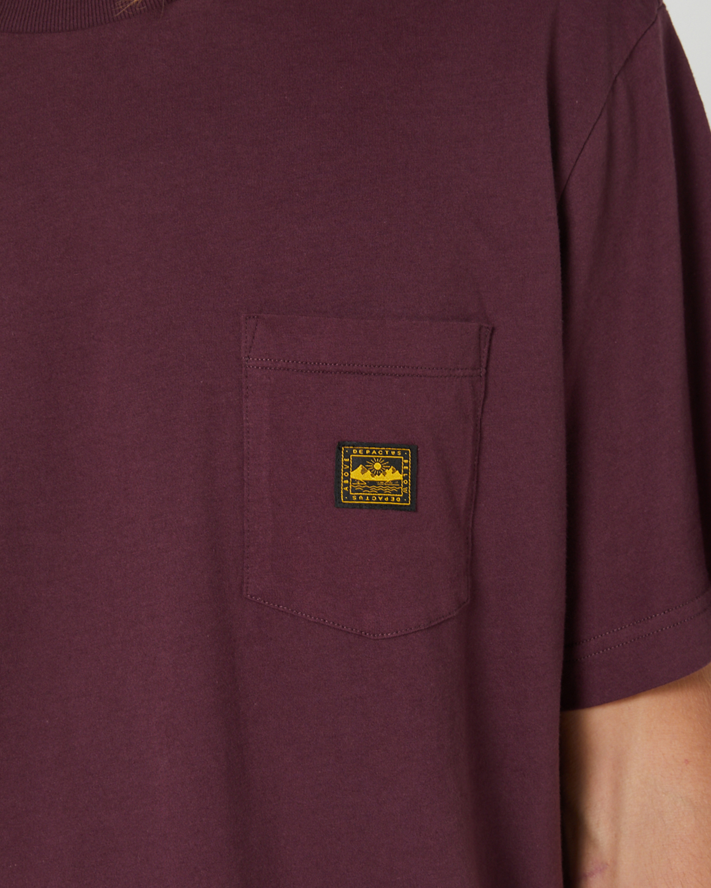 Depactus Land And Sea Pocket Ss Tee - Fig | SurfStitch
