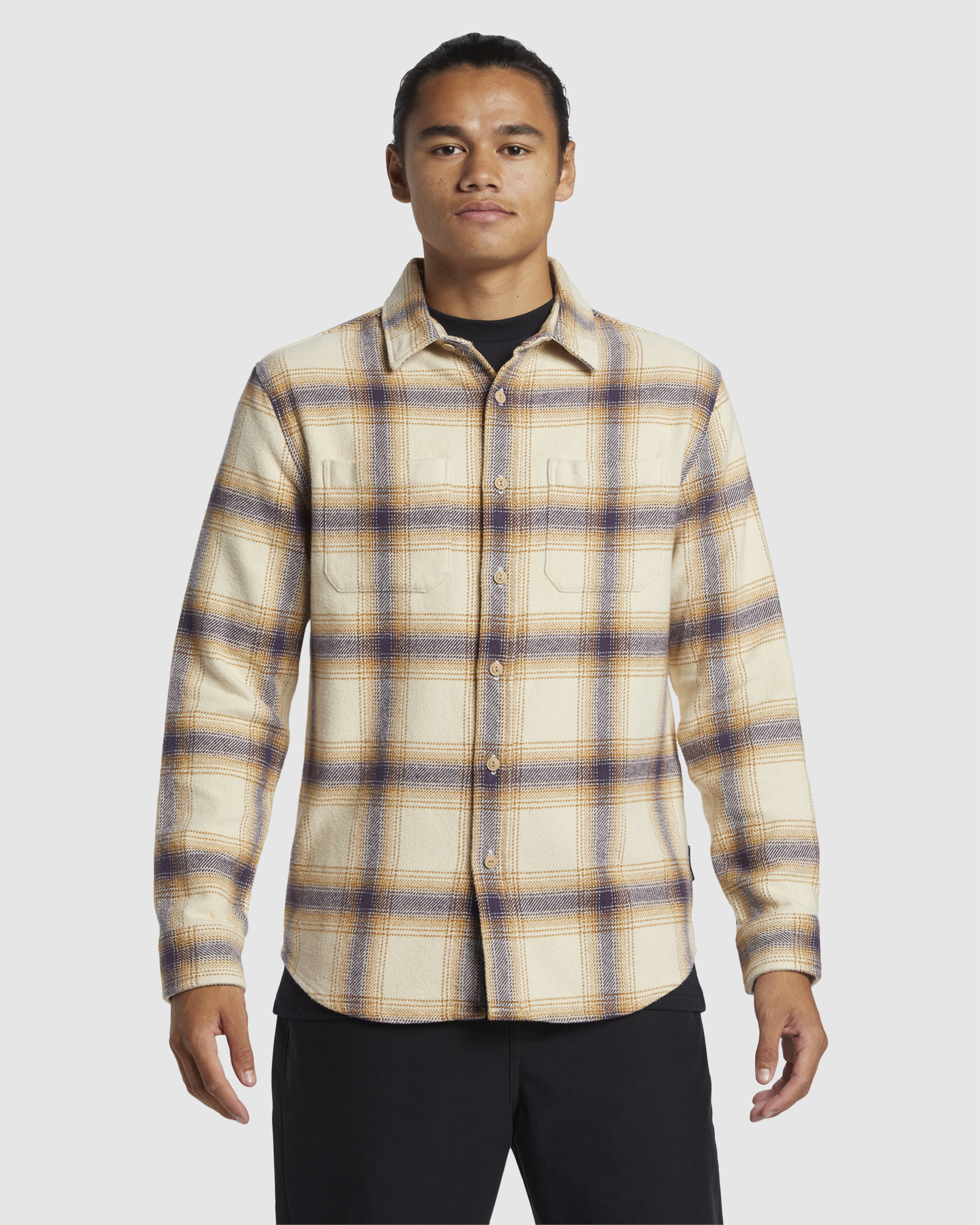 Quiksilver Dna Flannel Fog Dna Flannel SurfStitch