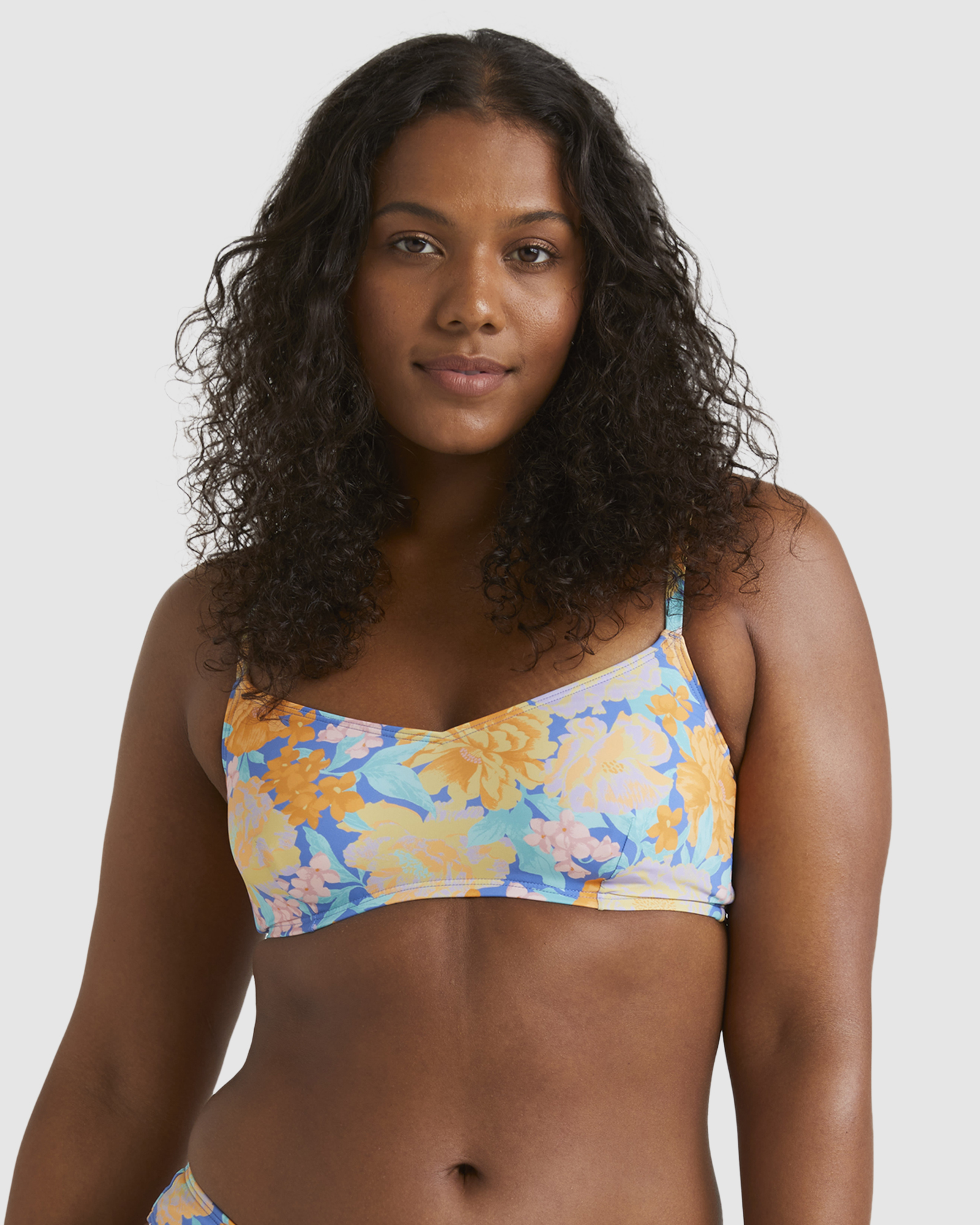 Billabong Last Summer Lila D/Dd Bralete Bikini Top - Blue