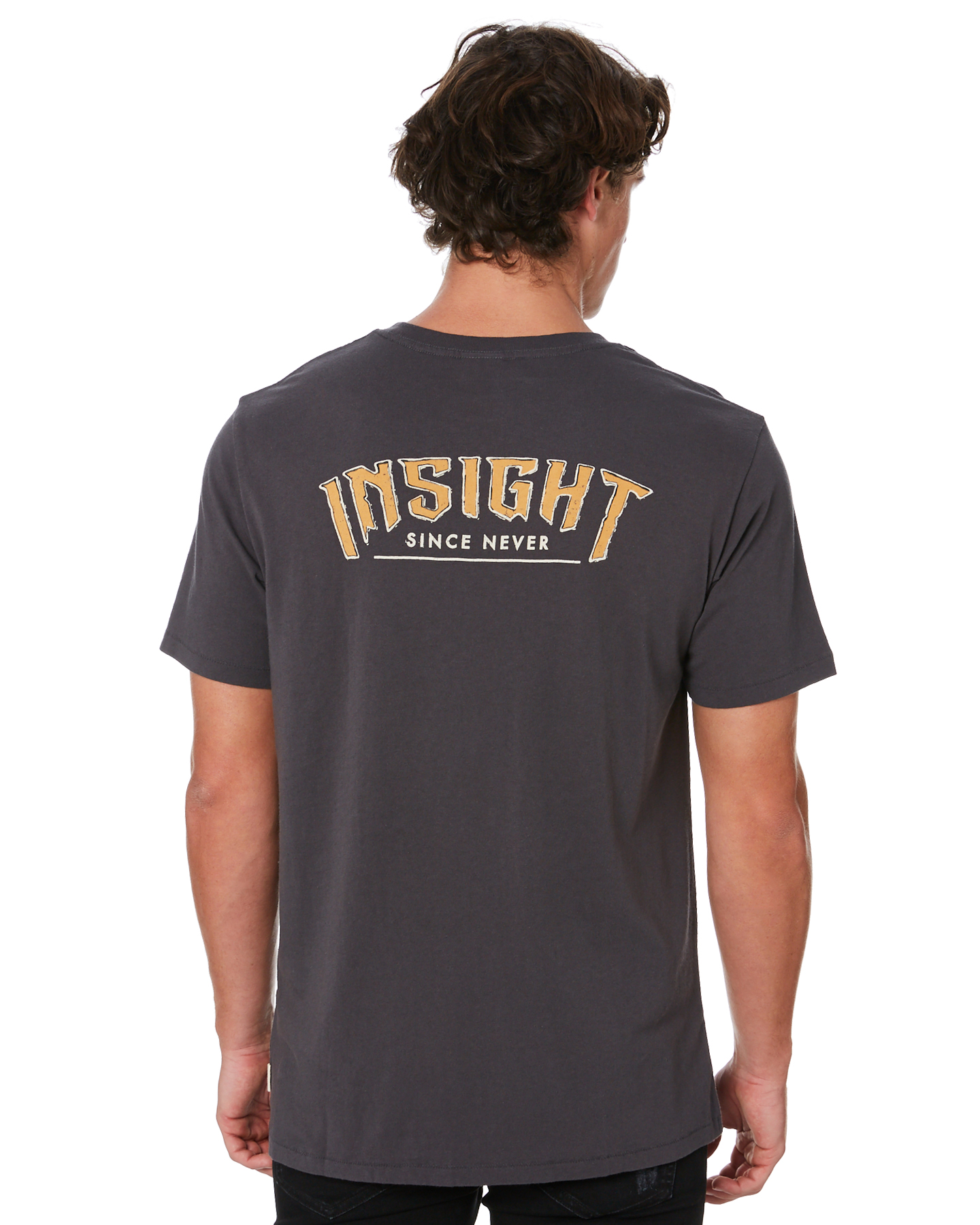 Insight Bones Mens Ss Tee - Black | SurfStitch