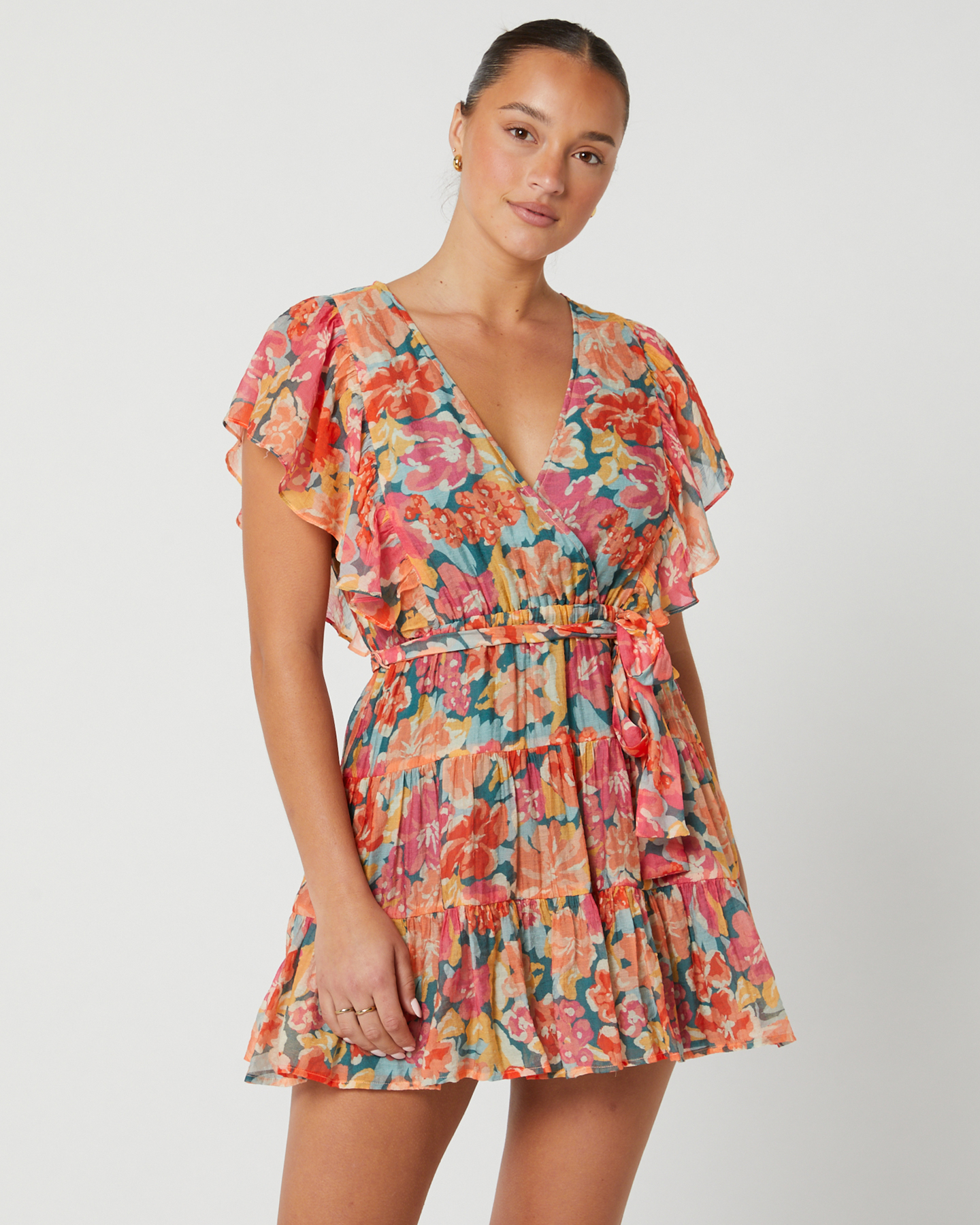 Valla Flutter Mini Dress