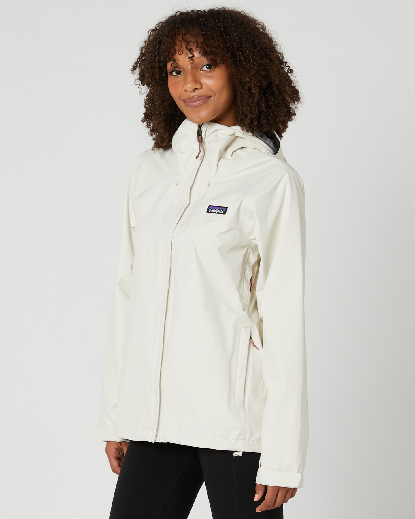 Patagonia Womens Torrentshell 3L Jacket Wool White SurfStitch