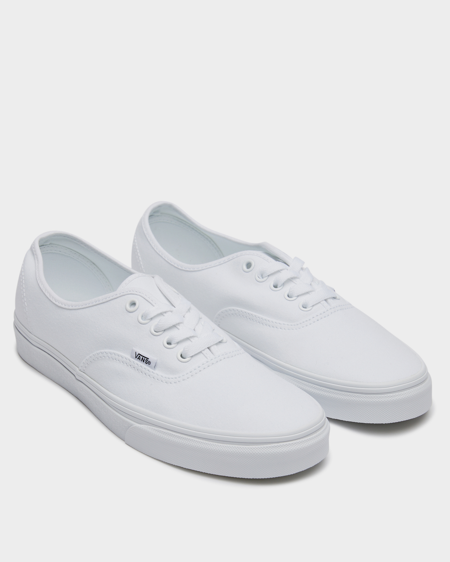 authentic white platform vans