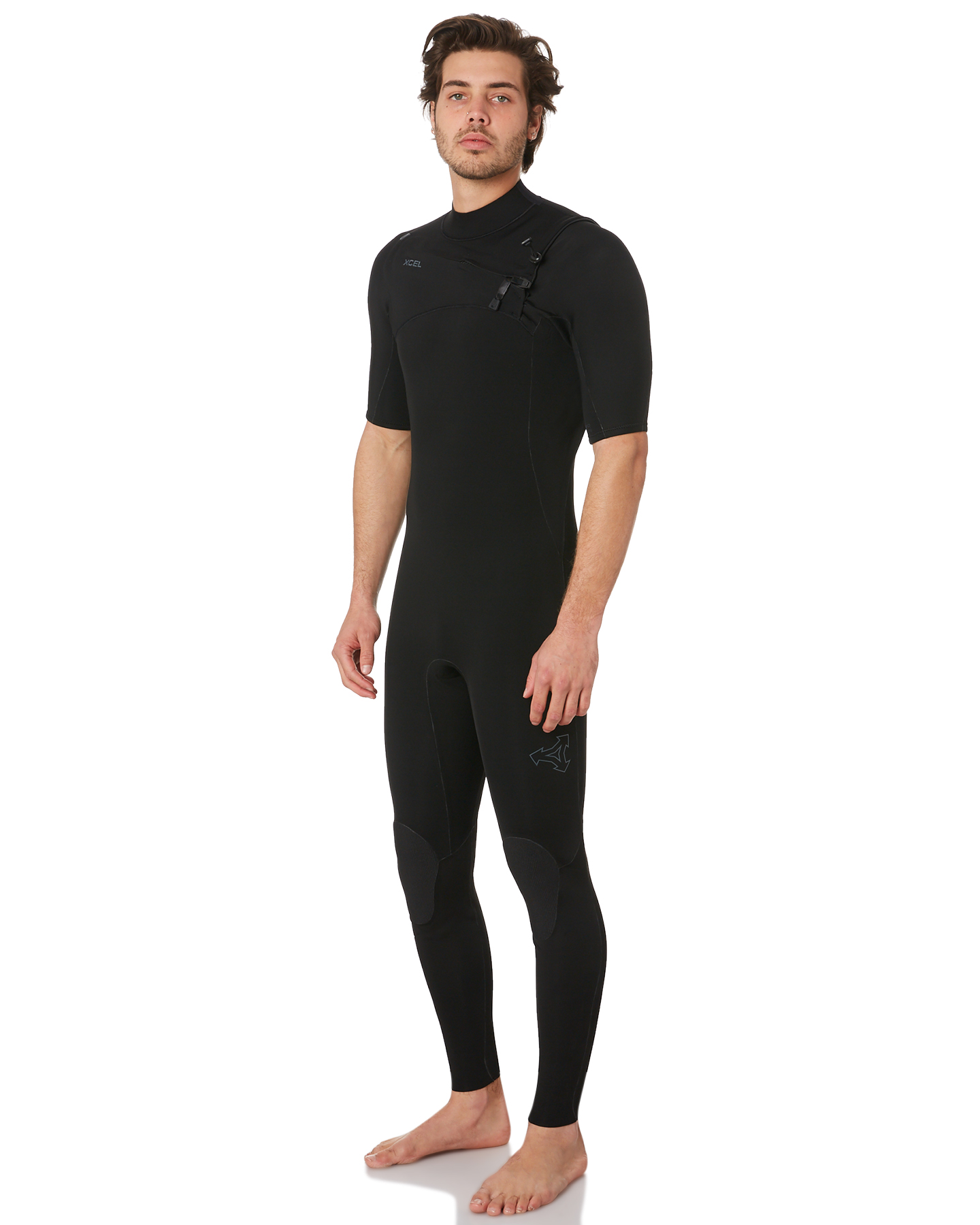 Xcel Men's Comp X Short Sleeve 2Mm Fullsuit 2Mm - Black | SurfStitch