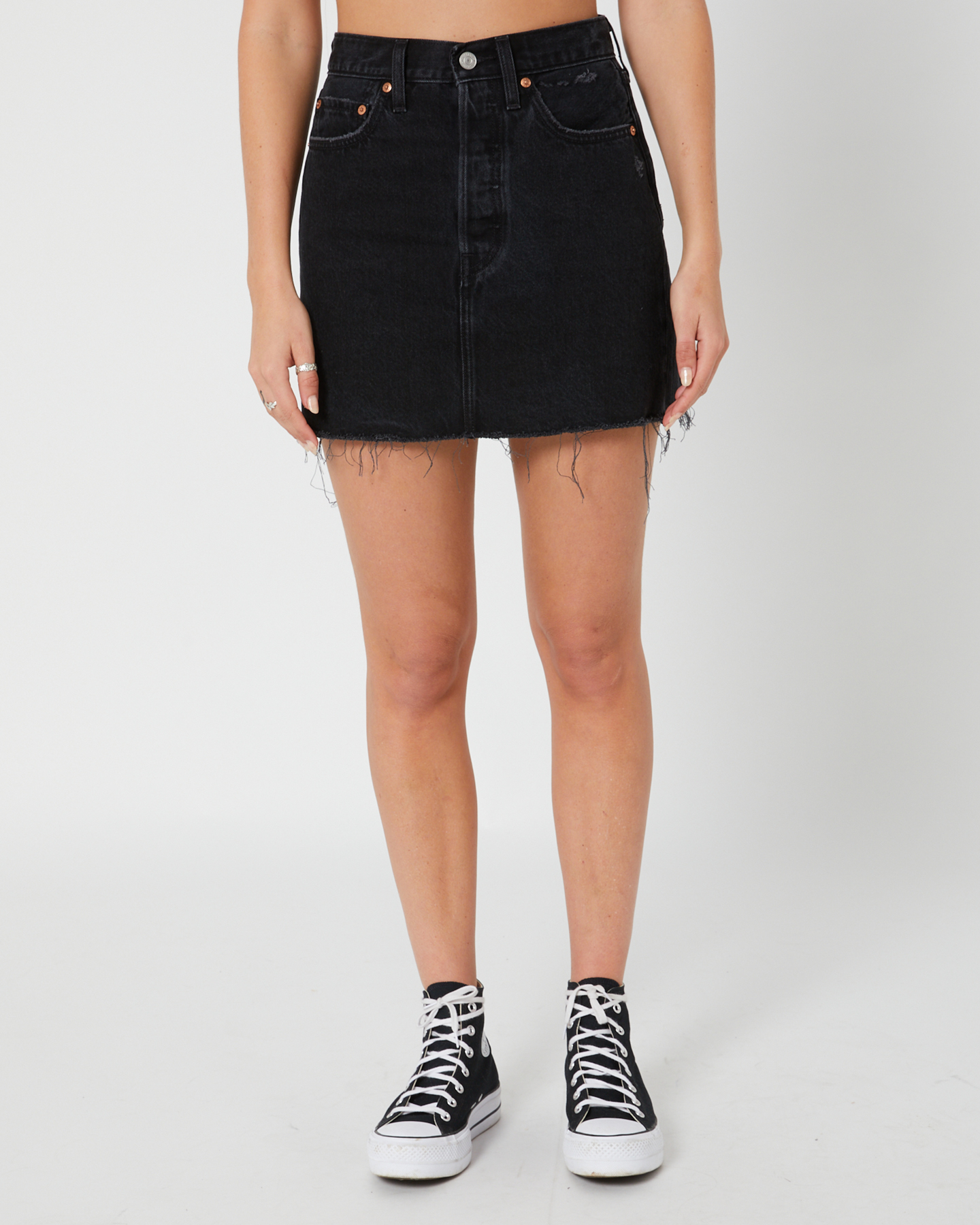 Levi's Ribcage Skirt - Left In The Dark | SurfStitch